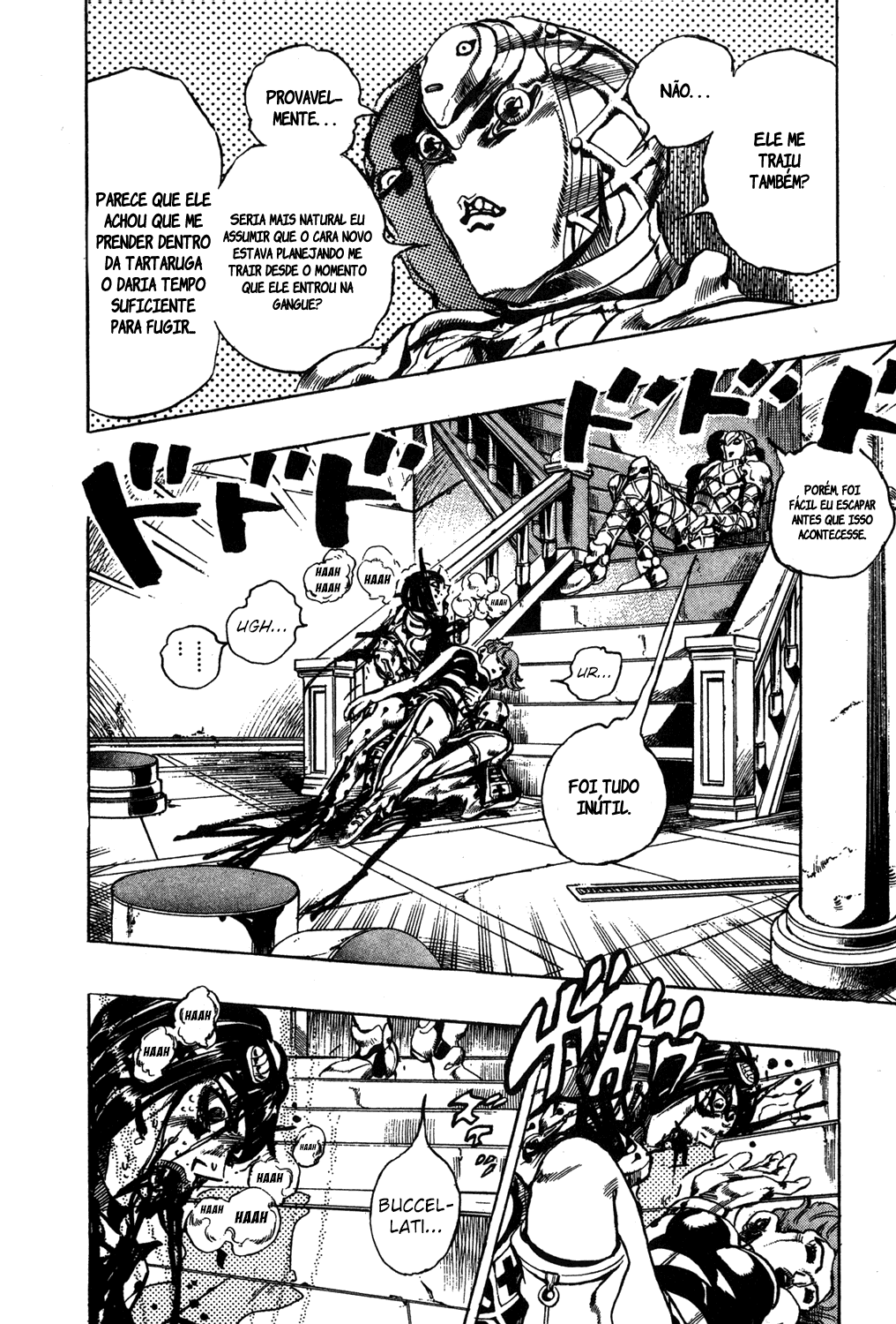 JoJo's Bizarre Adventure Part 5 - Golden Wind Capítulo 82 Página 8