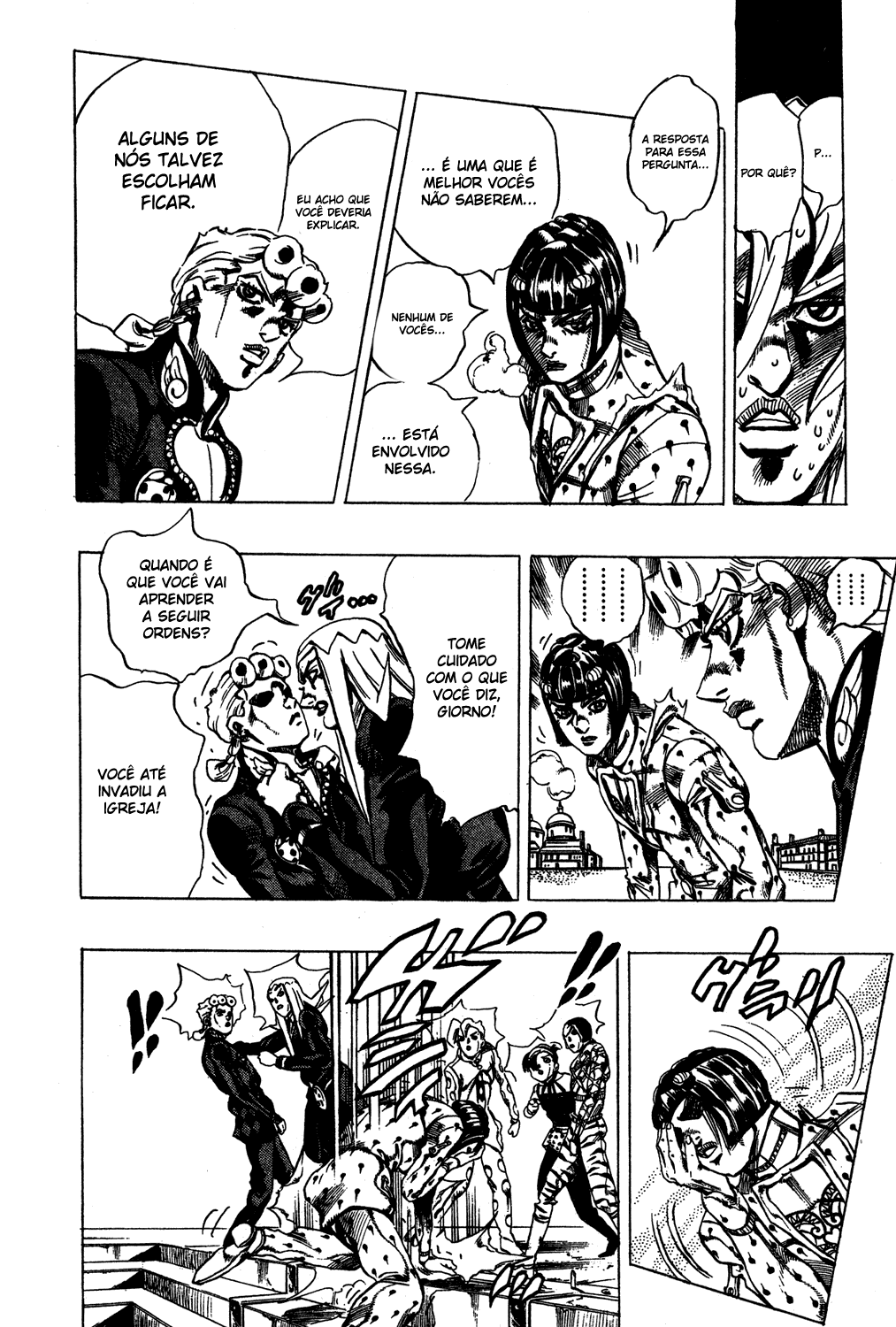 JoJo's Bizarre Adventure Part 5 - Golden Wind Capítulo 83 Página 17