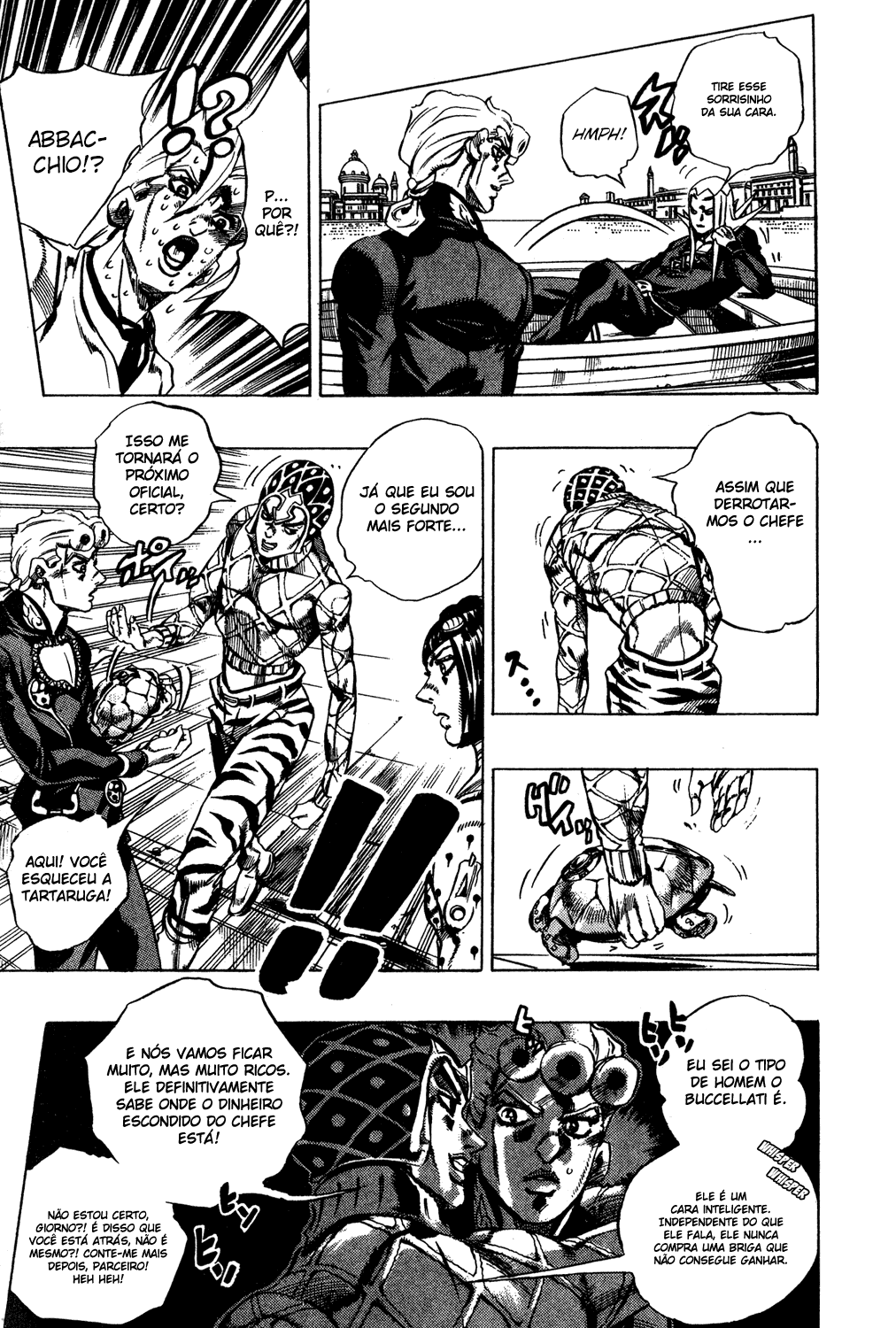 JoJo's Bizarre Adventure Part 5 - Golden Wind Capítulo 84 Página 10