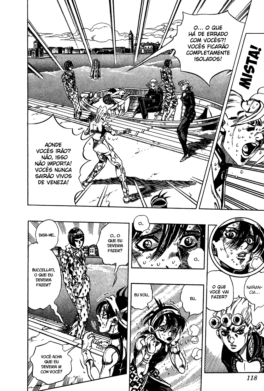 JoJo's Bizarre Adventure Part 5 - Golden Wind Capítulo 84 Página 11