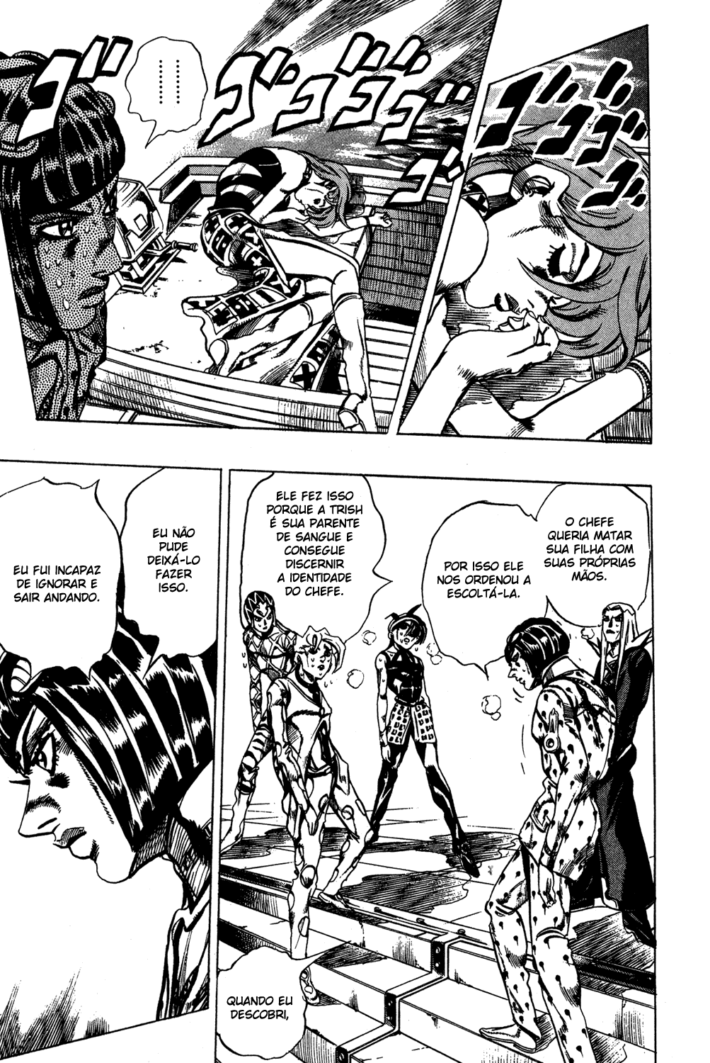 JoJo's Bizarre Adventure Part 5 - Golden Wind Capítulo 84 Página 4