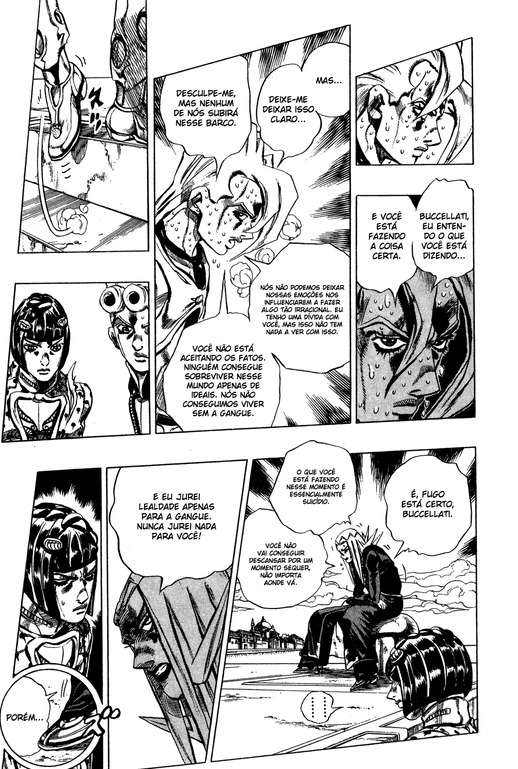 JoJo's Bizarre Adventure Part 5 - Golden Wind Capítulo 84 Página 8