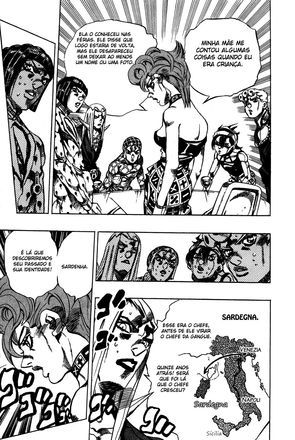 JoJo's Bizarre Adventure Part 5 - Golden Wind Capítulo 85 Página 16