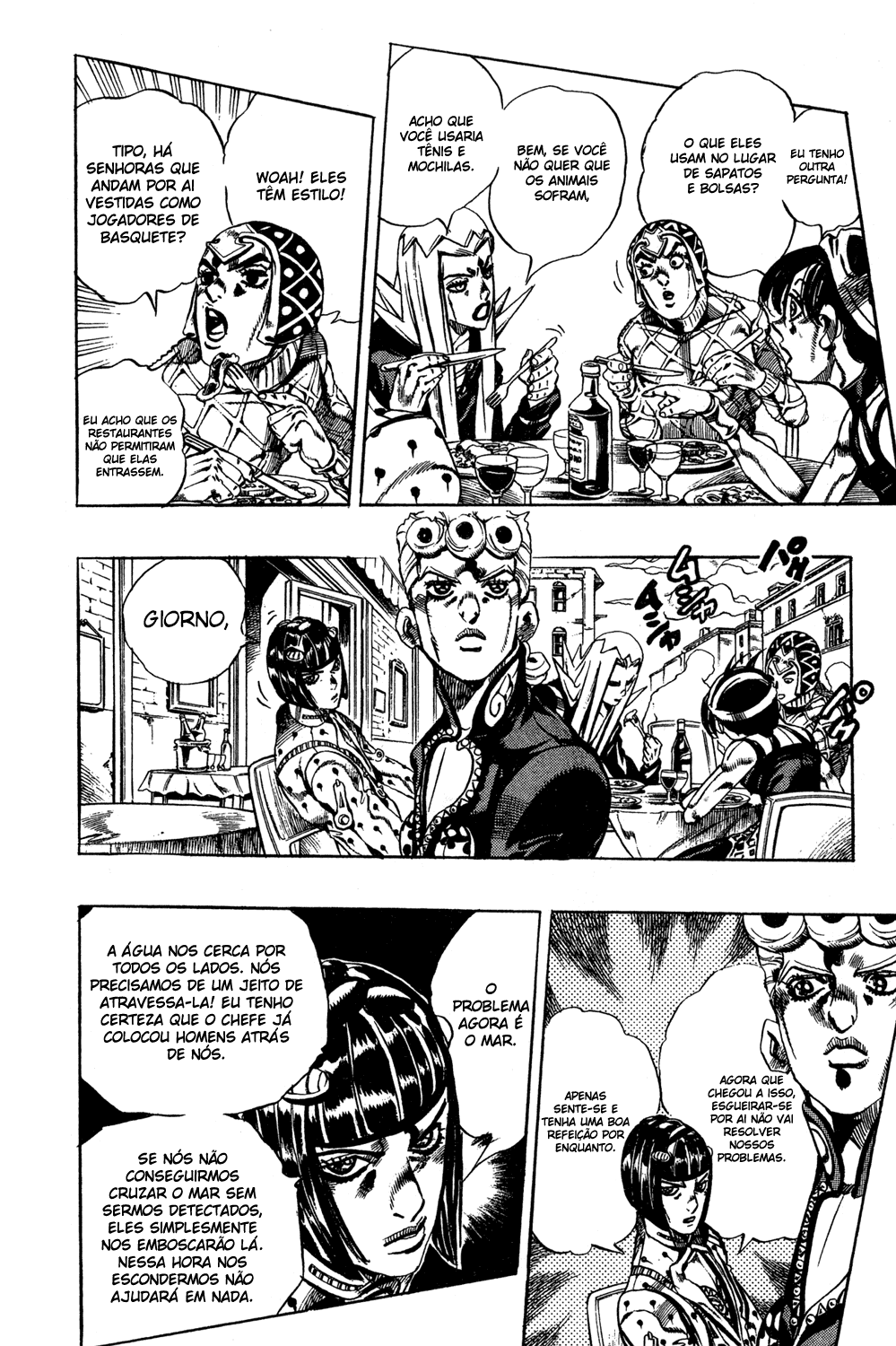 JoJo's Bizarre Adventure Part 5 - Golden Wind Capítulo 85 Página 5