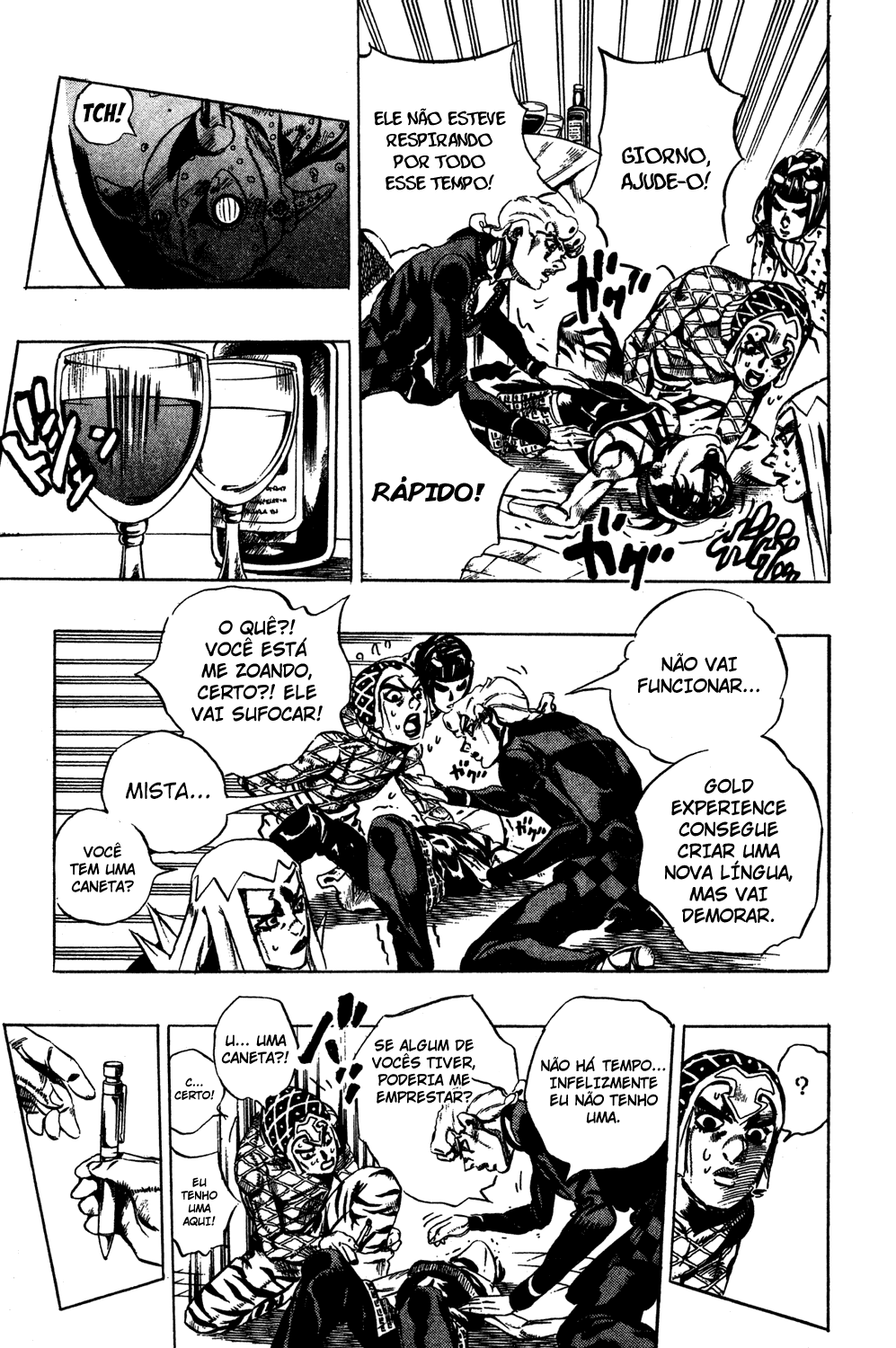 JoJo's Bizarre Adventure Part 5 - Golden Wind Capítulo 86 Página 12