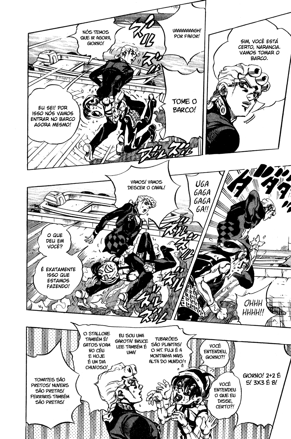 JoJo's Bizarre Adventure Part 5 - Golden Wind Capítulo 87 Página 10