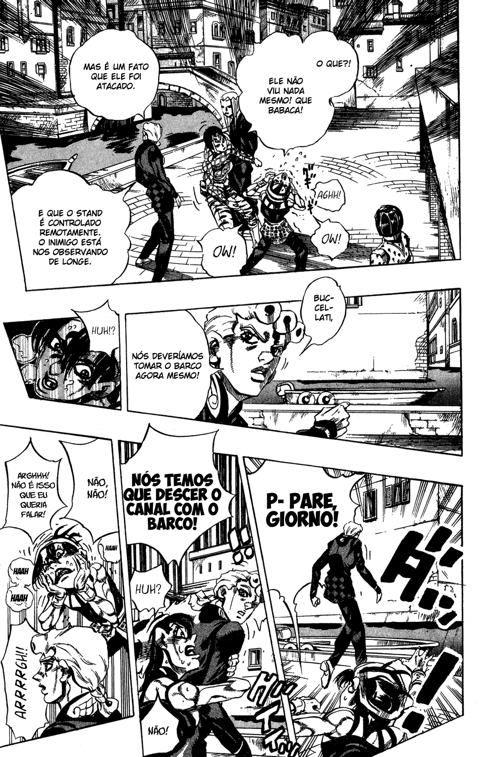 JoJo's Bizarre Adventure Part 5 - Golden Wind Capítulo 87 Página 9