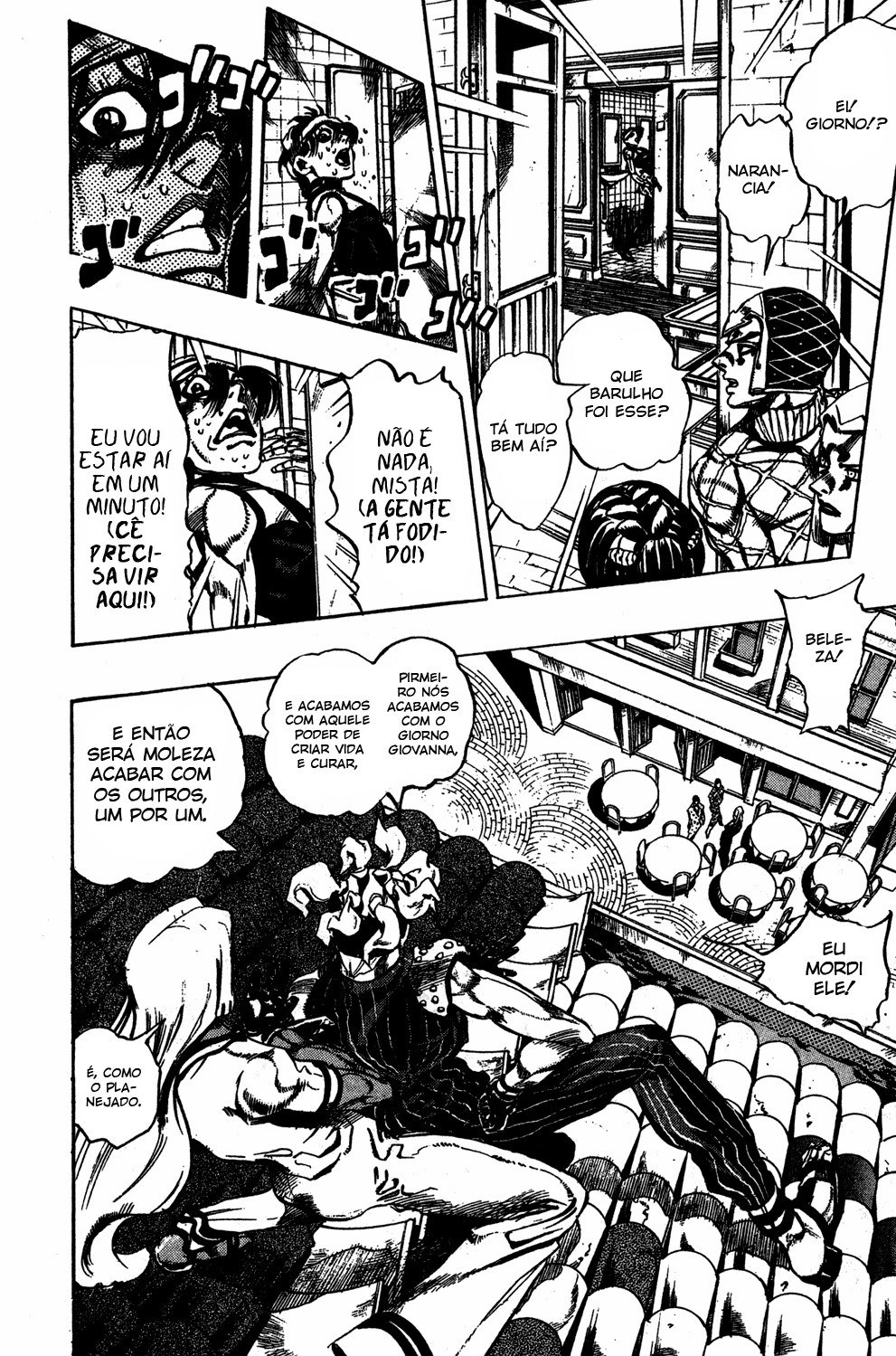 JoJo's Bizarre Adventure Part 5 - Golden Wind Capítulo 89 Página 4