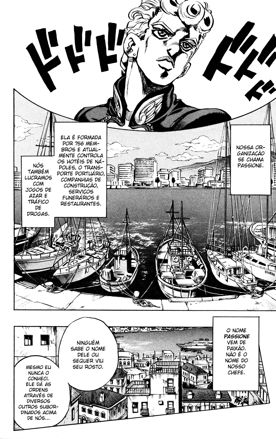 JoJo's Bizarre Adventure Part 5 - Golden Wind Capítulo 9 Página 4