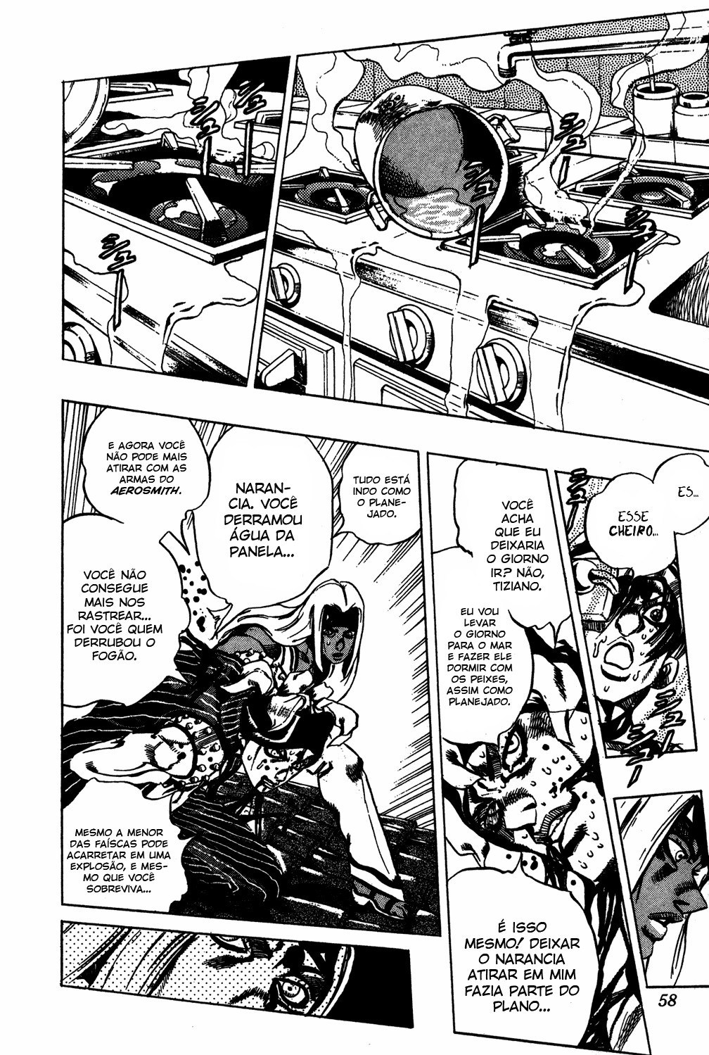 JoJo's Bizarre Adventure Part 5 - Golden Wind Capítulo 90 Página 10