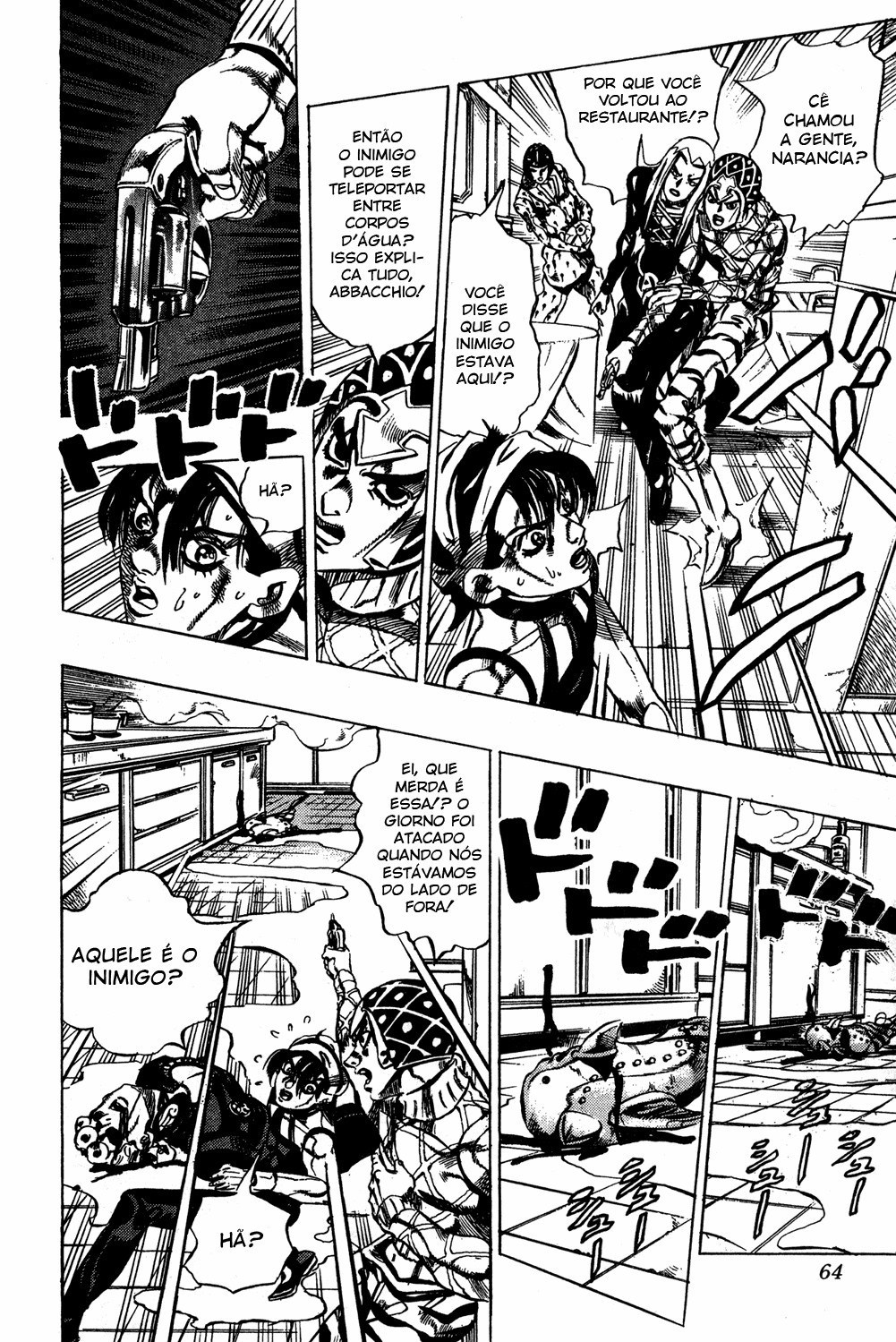 JoJo's Bizarre Adventure Part 5 - Golden Wind Capítulo 90 Página 15
