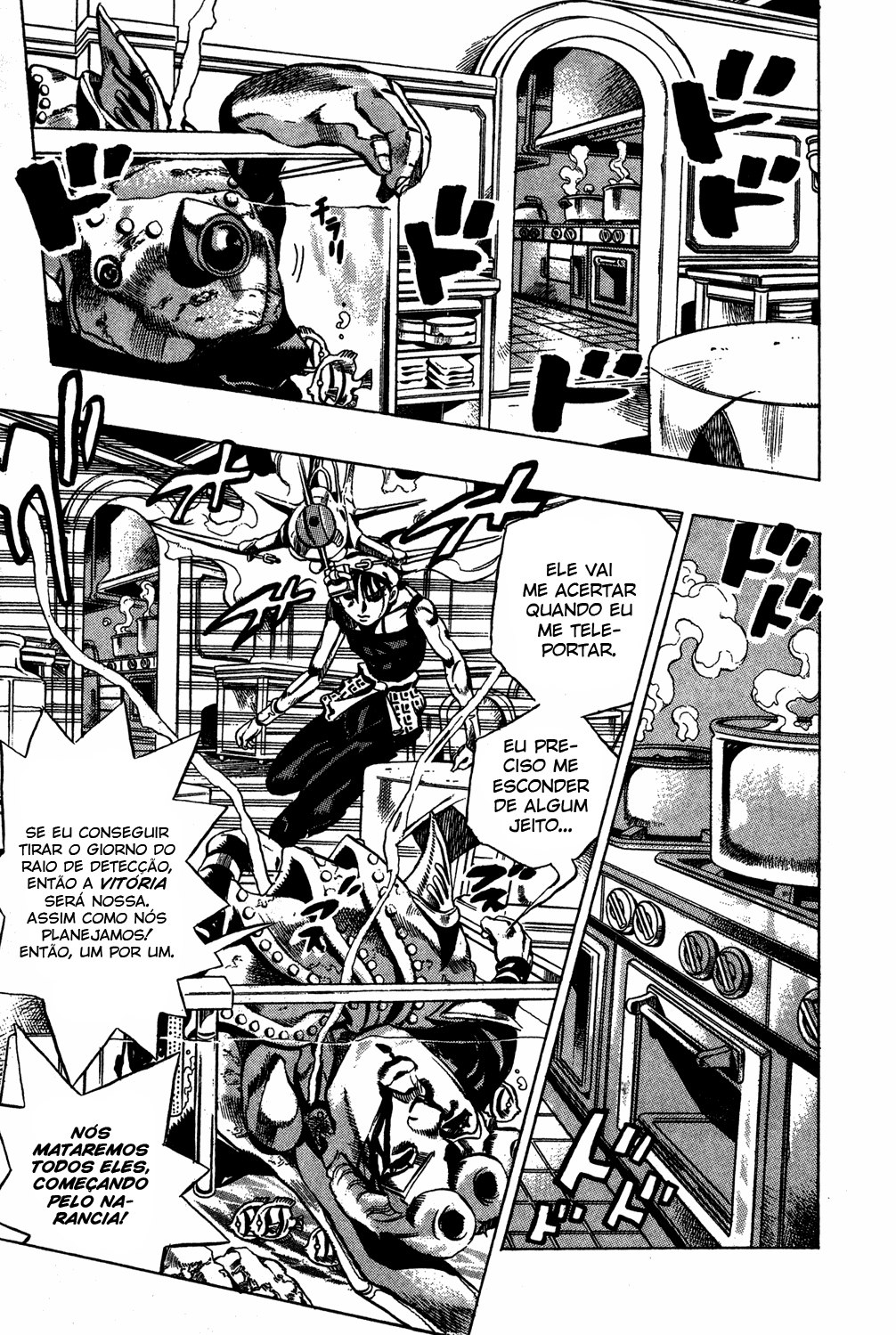 JoJo's Bizarre Adventure Part 5 - Golden Wind Capítulo 90 Página 5