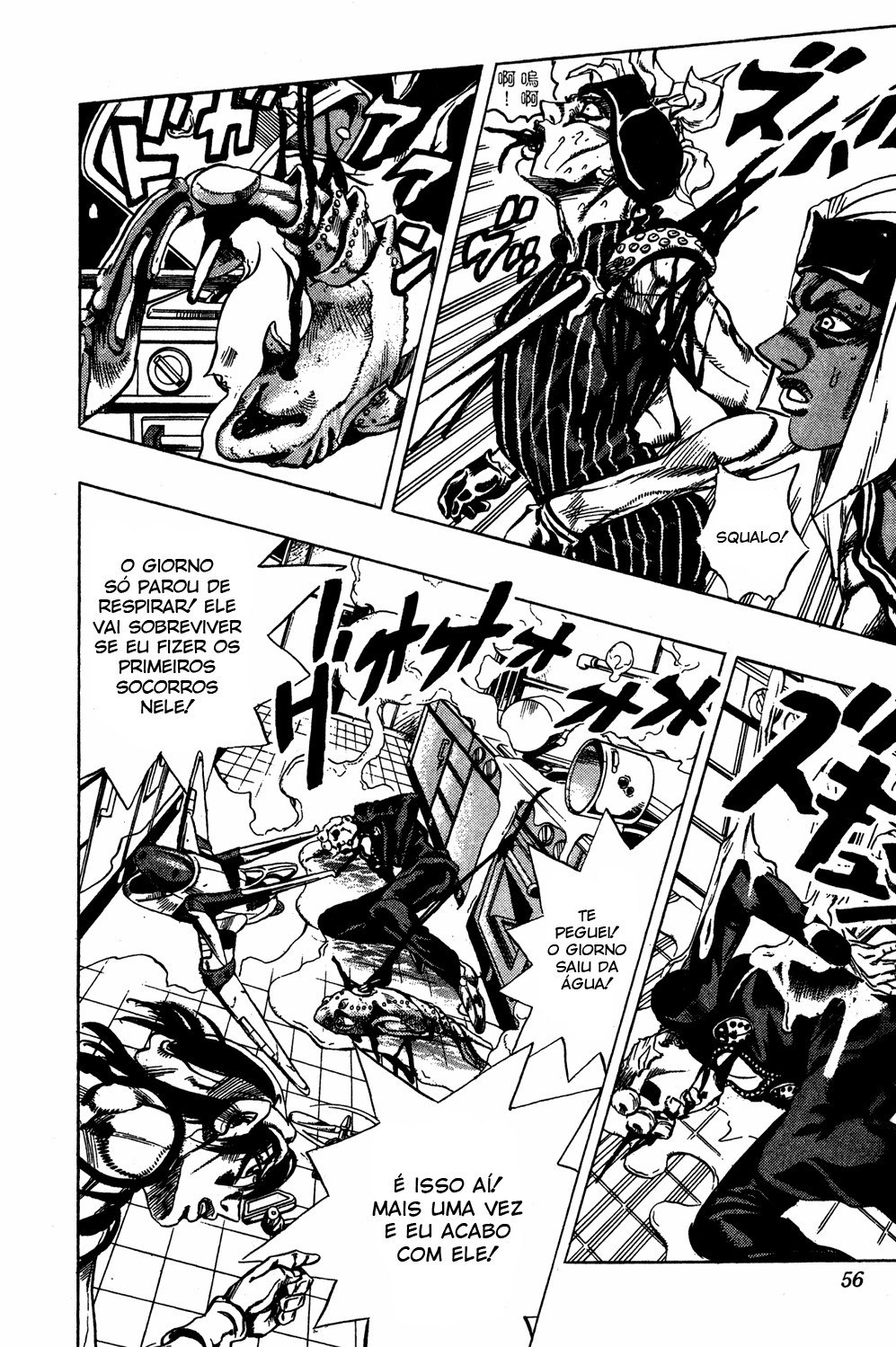 JoJo's Bizarre Adventure Part 5 - Golden Wind Capítulo 90 Página 8