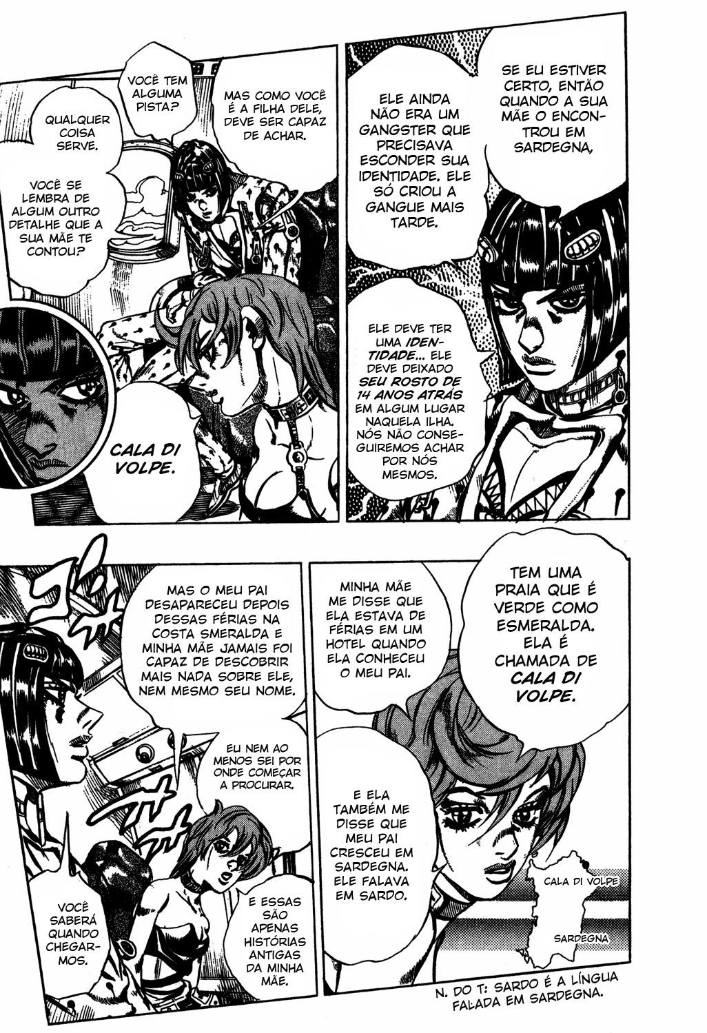 JoJo's Bizarre Adventure Part 5 - Golden Wind Capítulo 94 Página 10