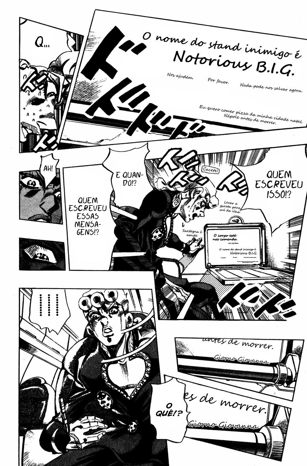 JoJo's Bizarre Adventure Part 5 - Golden Wind Capítulo 95 Página 14