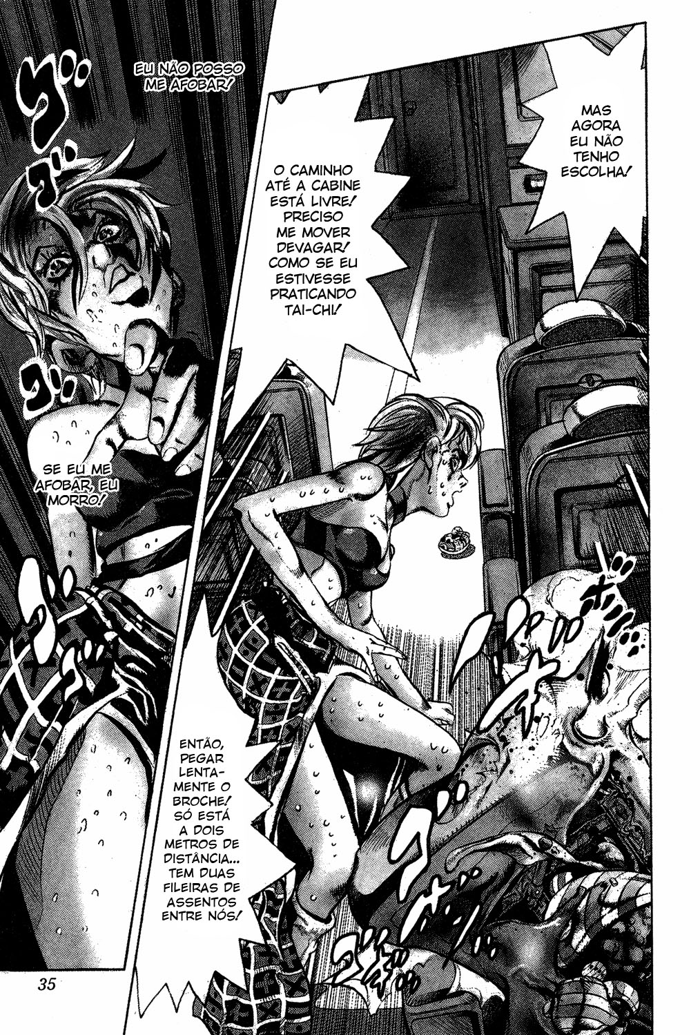 JoJo's Bizarre Adventure Part 5 - Golden Wind Capítulo 98 Página 9