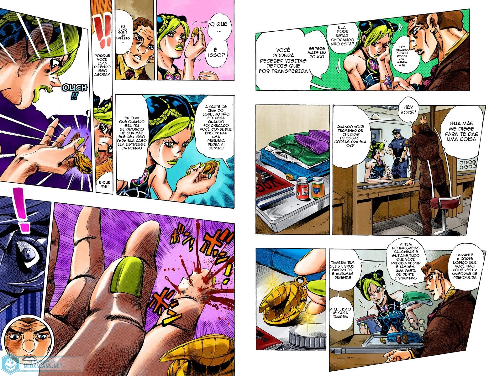 JoJo’s Bizarre Adventure Part 6: Stone Ocean (Colored Edition) Capítulo 1 Página 14