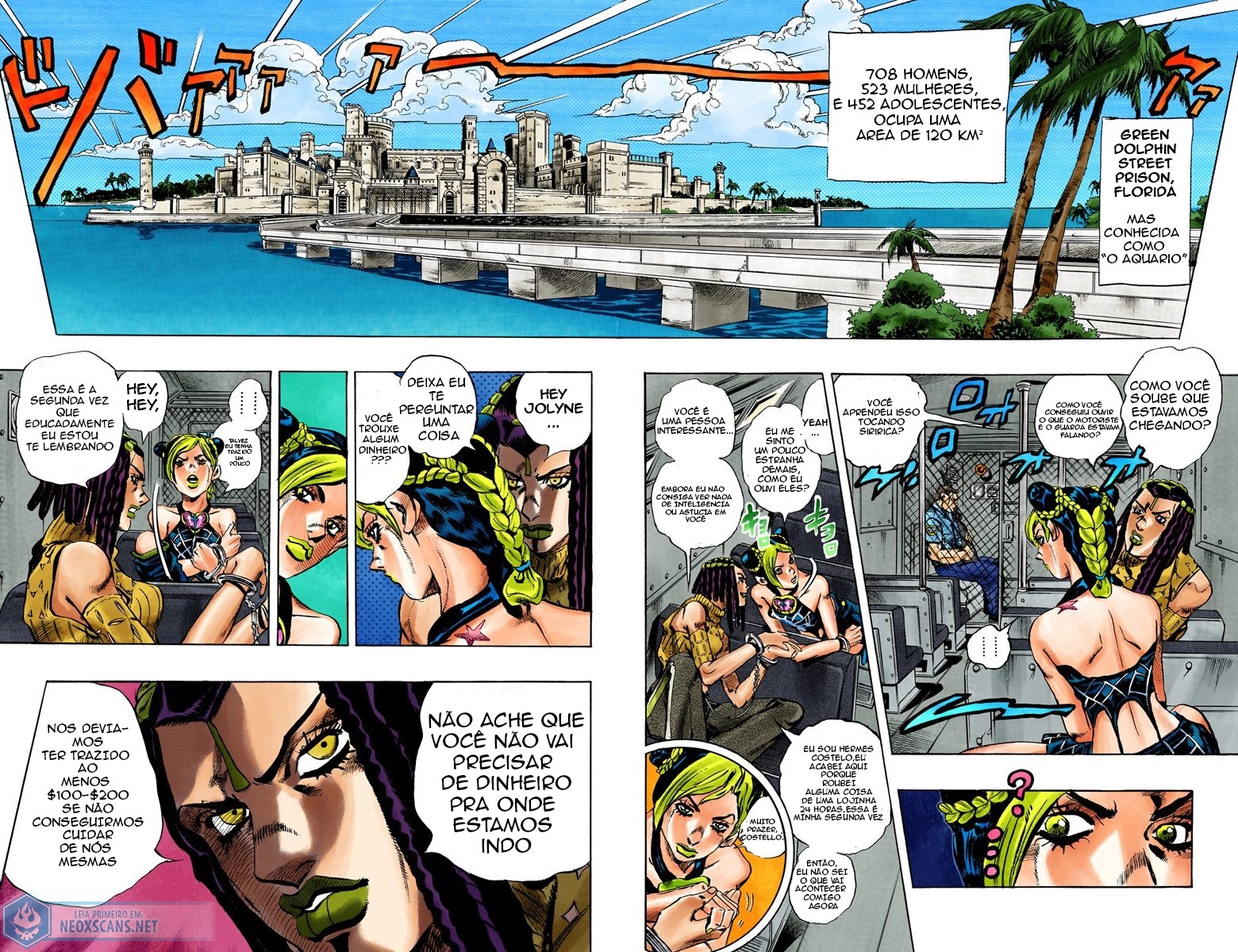 JoJo’s Bizarre Adventure Part 6: Stone Ocean (Colored Edition) Capítulo 1 Página 19