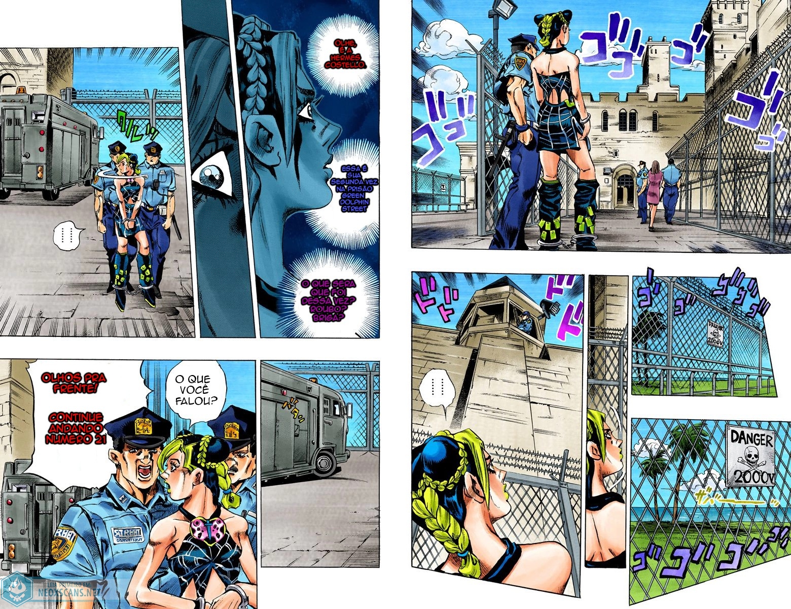 JoJo’s Bizarre Adventure Part 6: Stone Ocean (Colored Edition) Capítulo 1 Página 22