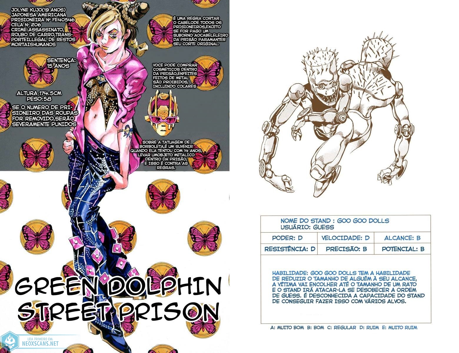 JoJo’s Bizarre Adventure Part 6: Stone Ocean (Colored Edition) Capítulo 10 Página 2