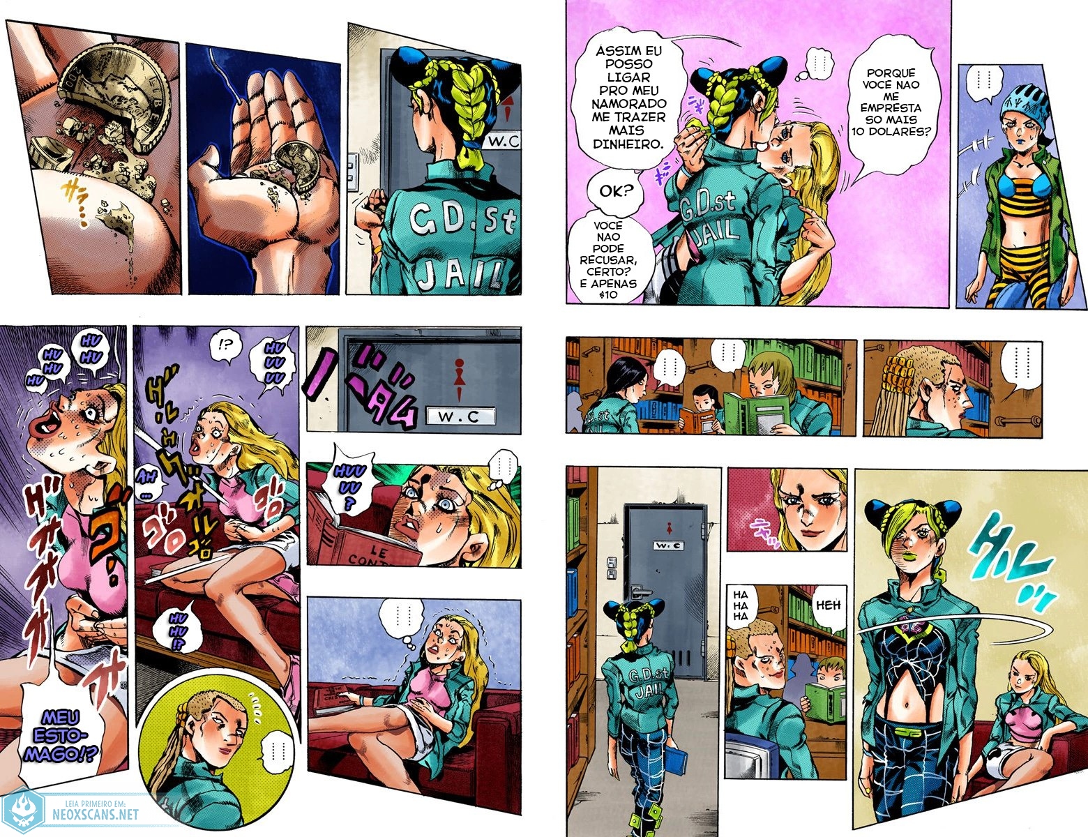 JoJo’s Bizarre Adventure Part 6: Stone Ocean (Colored Edition) Capítulo 10 Página 9