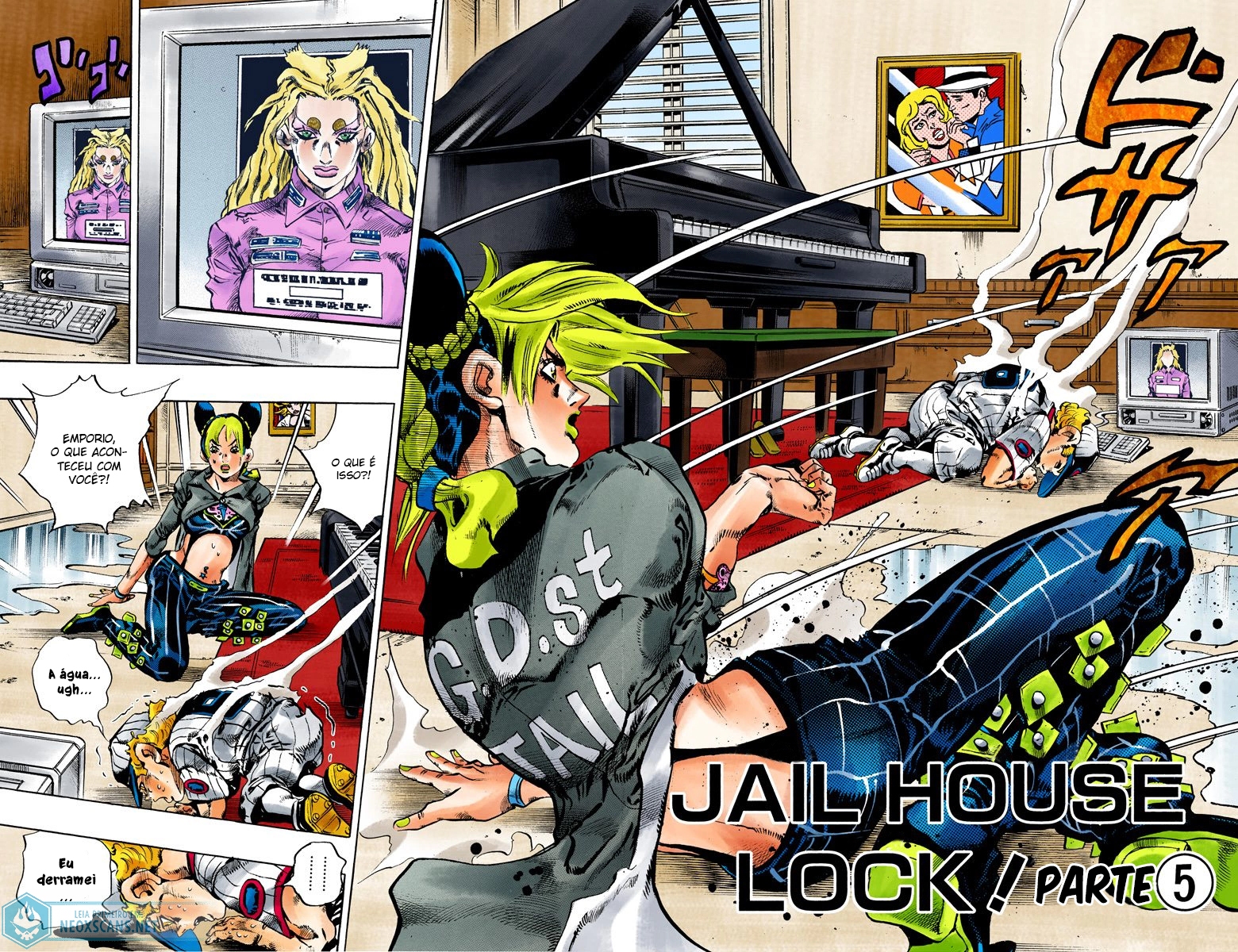 JoJo’s Bizarre Adventure Part 6: Stone Ocean (Colored Edition) Capítulo 100 Página 3