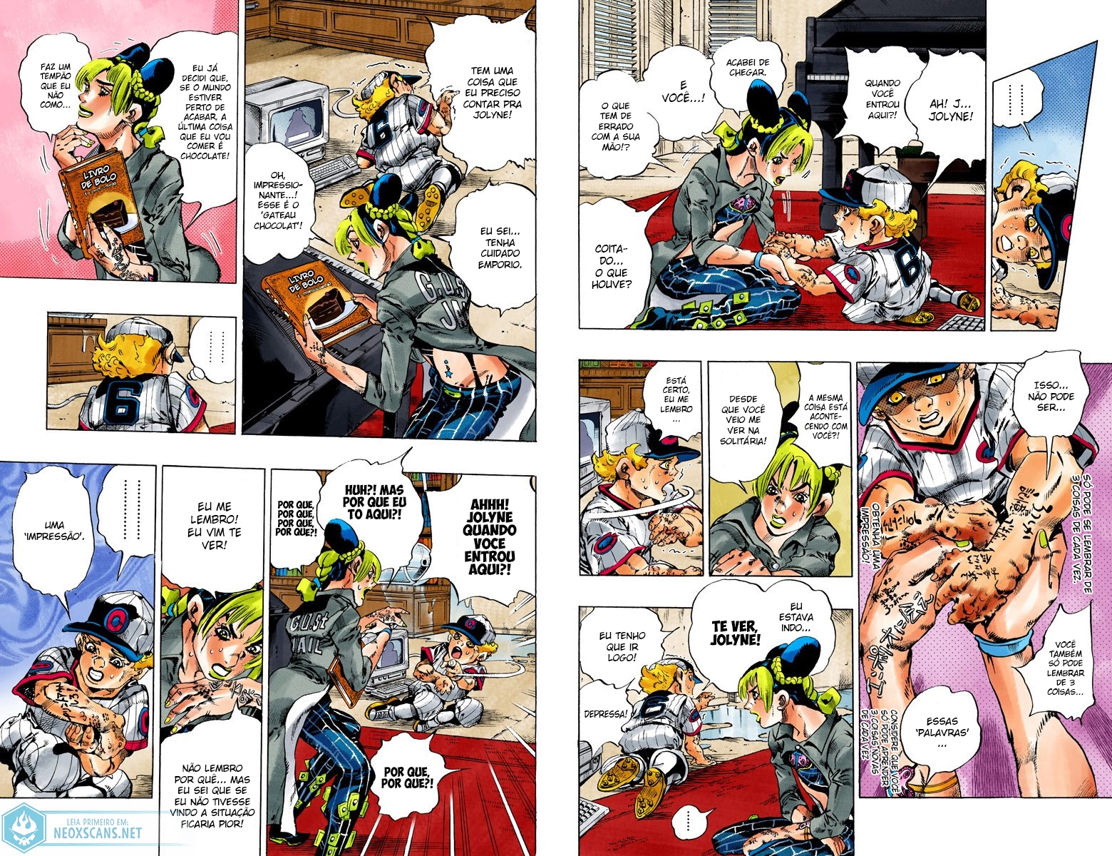 JoJo’s Bizarre Adventure Part 6: Stone Ocean (Colored Edition) Capítulo 100 Página 4