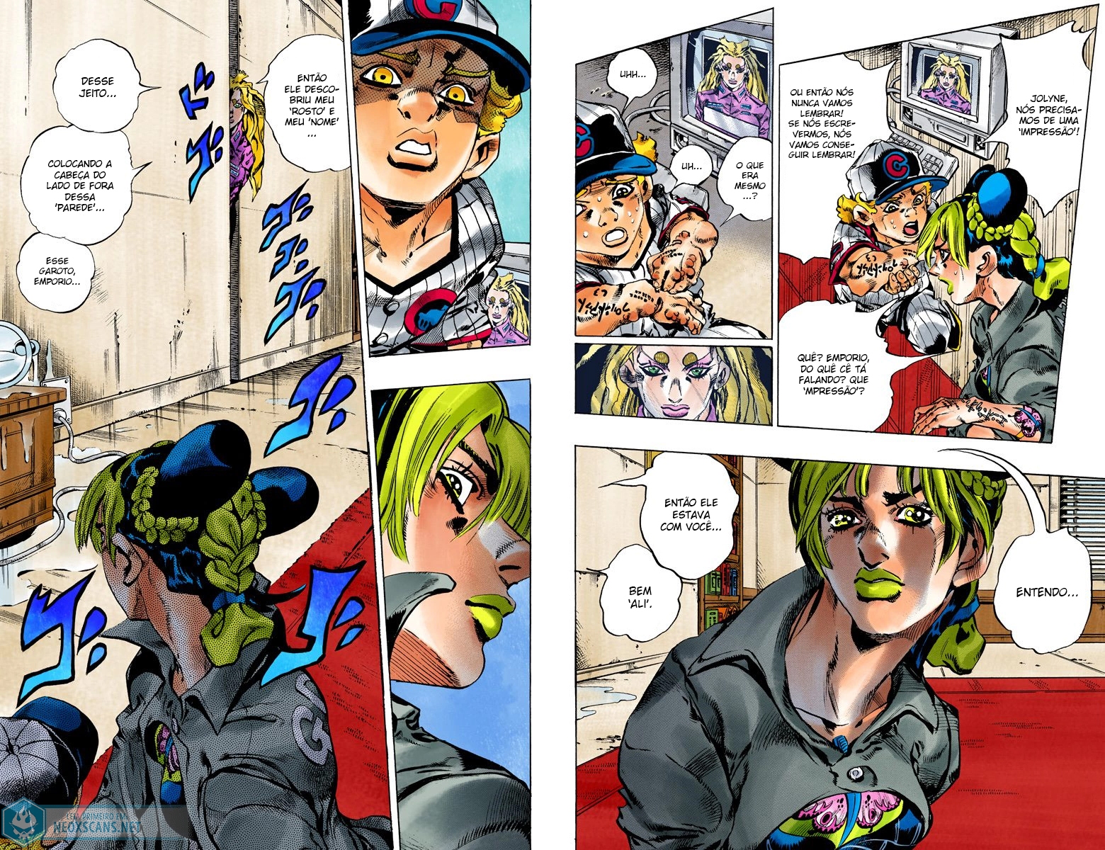 JoJo’s Bizarre Adventure Part 6: Stone Ocean (Colored Edition) Capítulo 100 Página 5