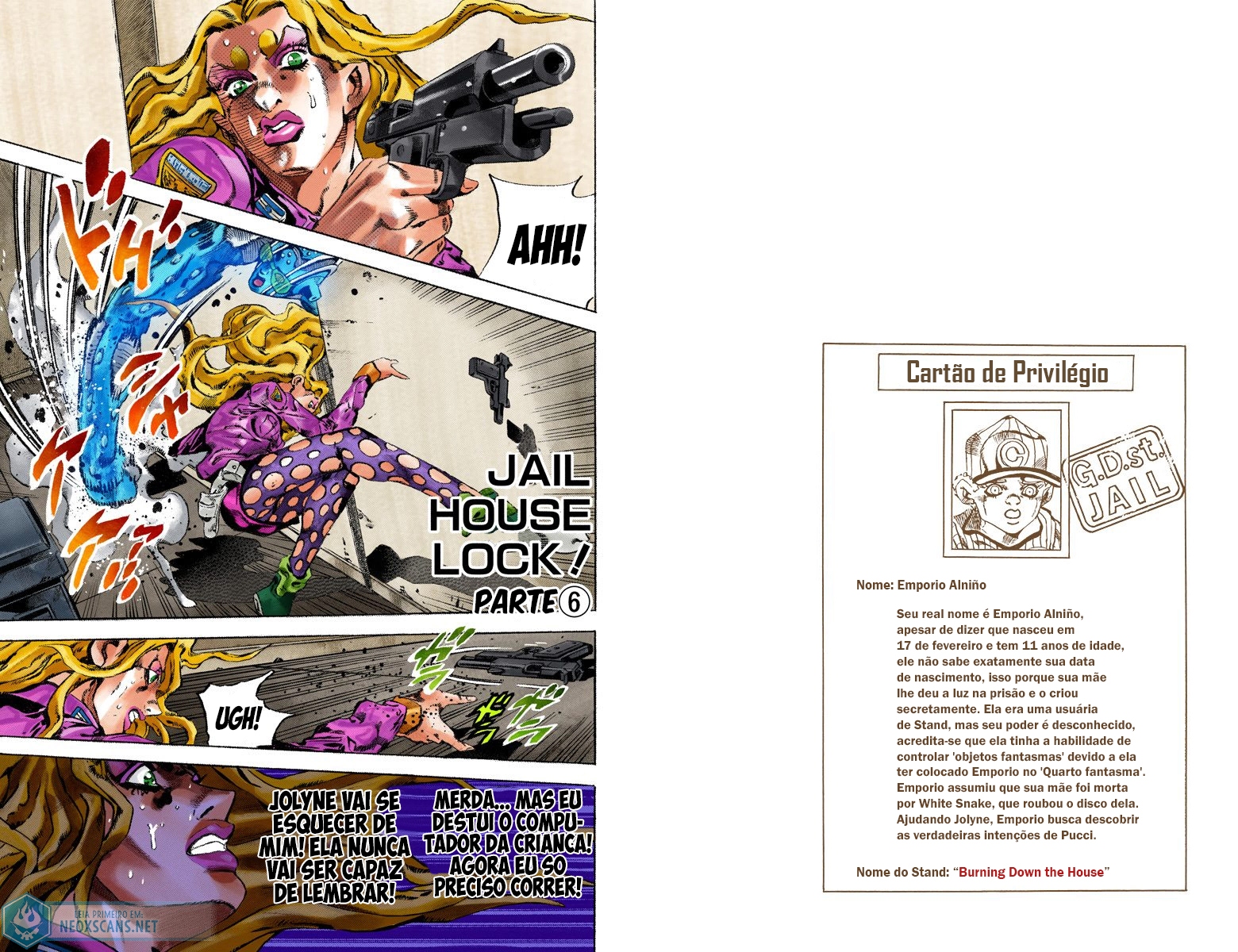 JoJo’s Bizarre Adventure Part 6: Stone Ocean (Colored Edition) Capítulo 101 Página 2