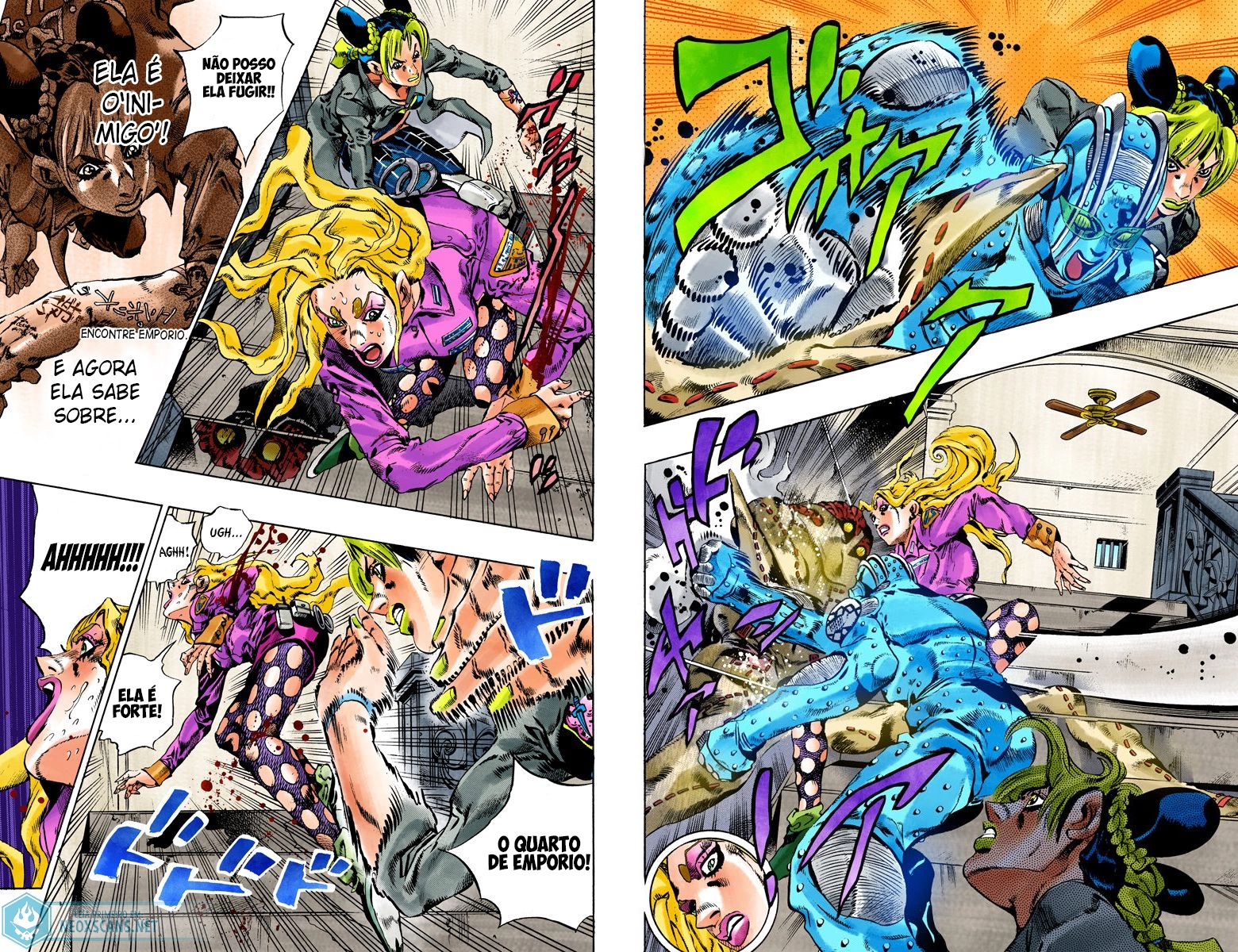 JoJo’s Bizarre Adventure Part 6: Stone Ocean (Colored Edition) Capítulo 101 Página 5