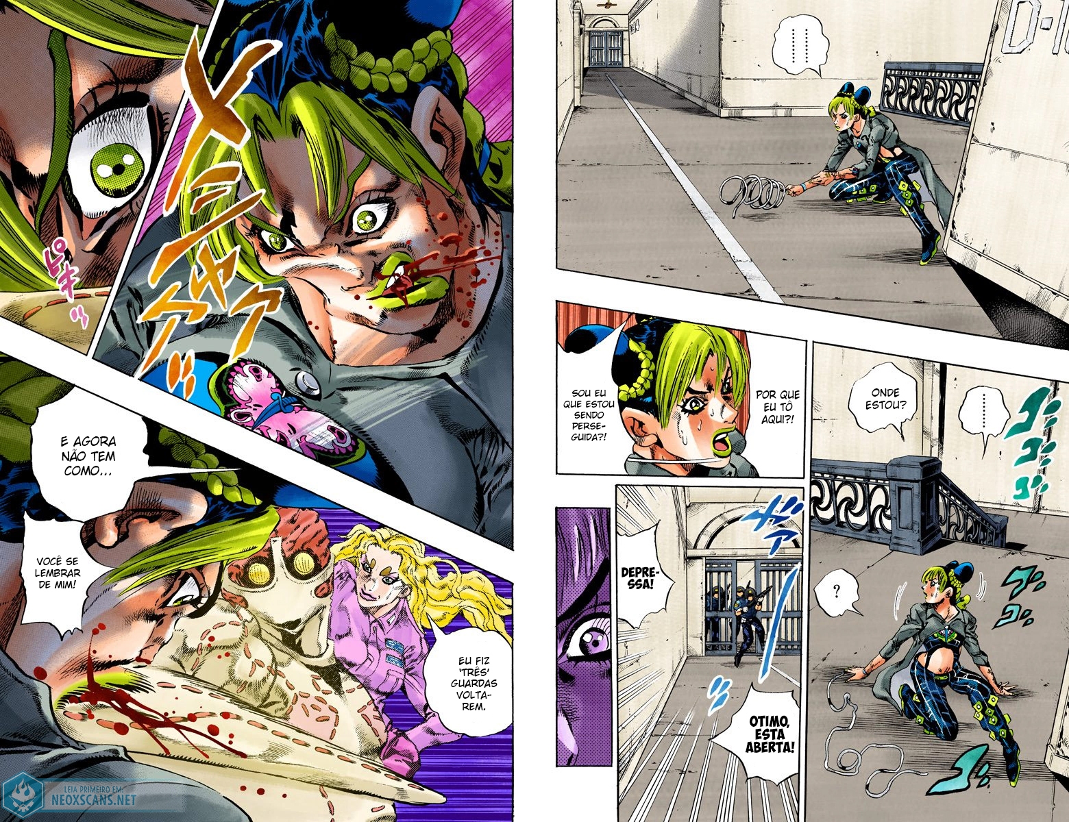 JoJo’s Bizarre Adventure Part 6: Stone Ocean (Colored Edition) Capítulo 101 Página 7