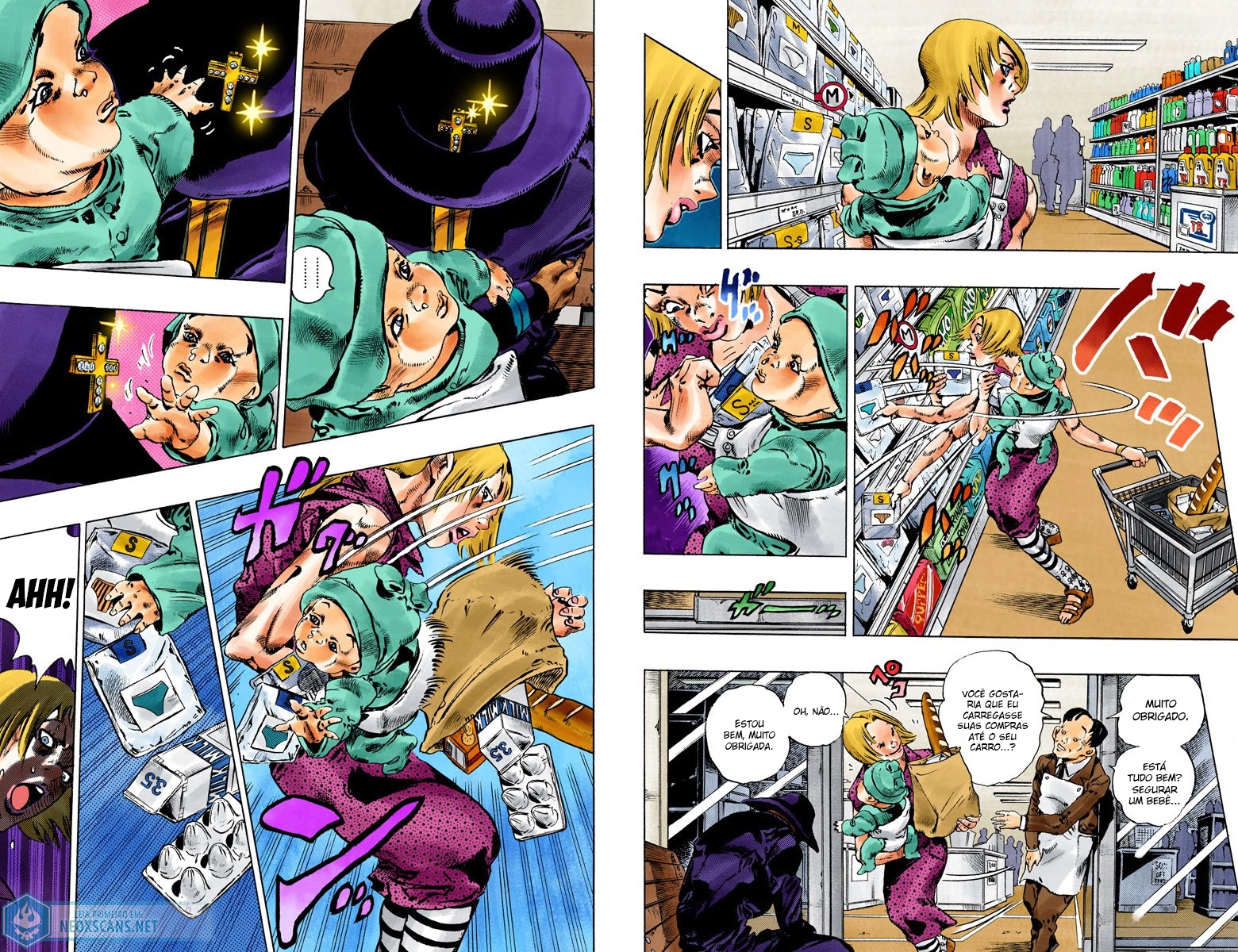 JoJo’s Bizarre Adventure Part 6: Stone Ocean (Colored Edition) Capítulo 102 Página 3
