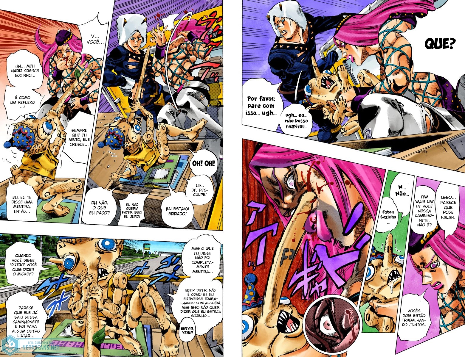 JoJo’s Bizarre Adventure Part 6: Stone Ocean (Colored Edition) Capítulo 105 Página 4