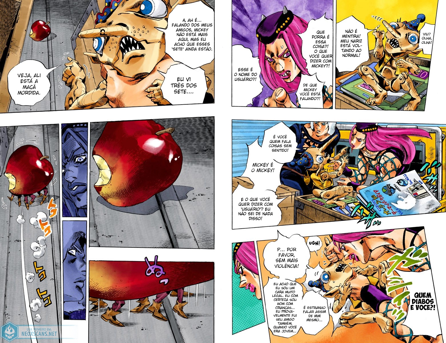 JoJo’s Bizarre Adventure Part 6: Stone Ocean (Colored Edition) Capítulo 105 Página 5