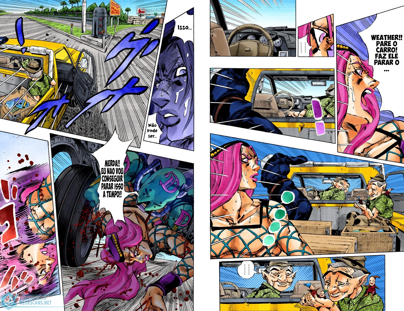 JoJo’s Bizarre Adventure Part 6: Stone Ocean (Colored Edition) Capítulo 106 Página 4