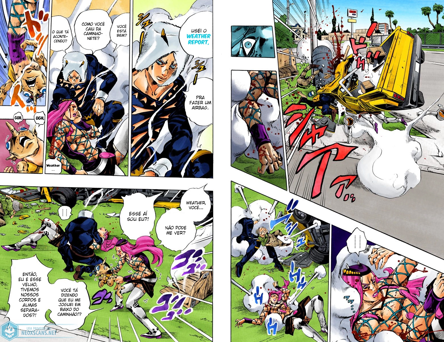 JoJo’s Bizarre Adventure Part 6: Stone Ocean (Colored Edition) Capítulo 106 Página 5