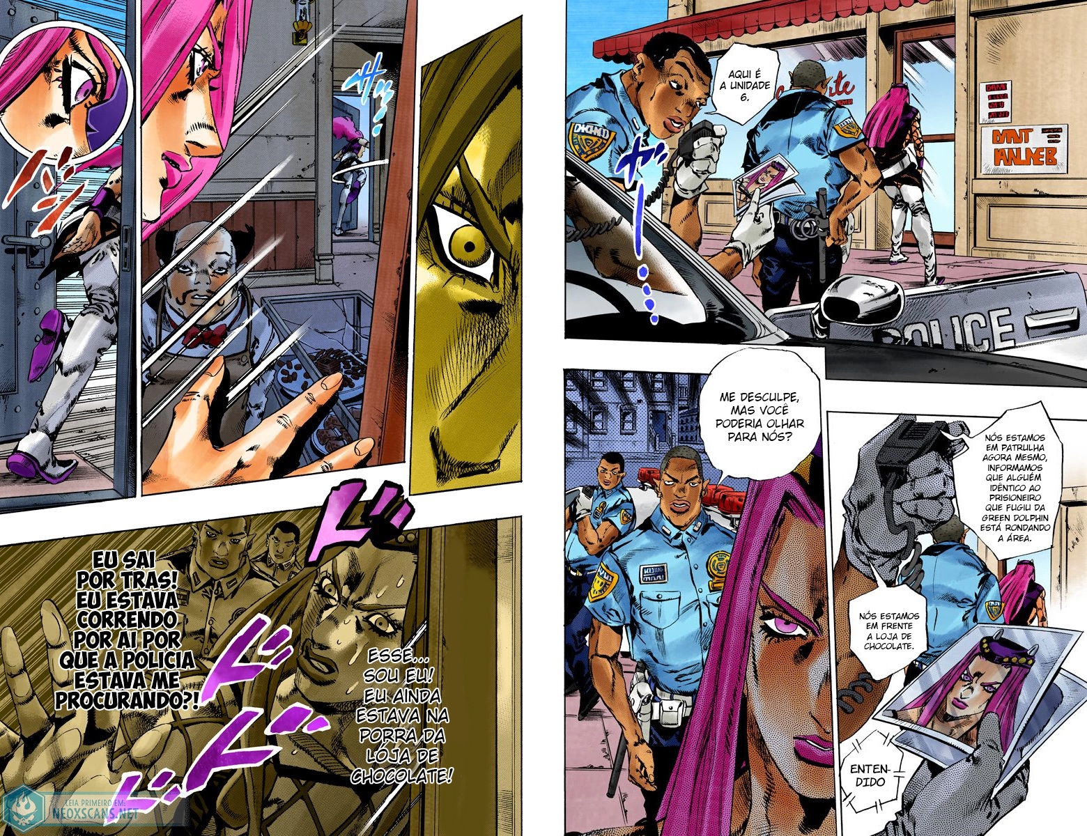JoJo’s Bizarre Adventure Part 6: Stone Ocean (Colored Edition) Capítulo 107 Página 6