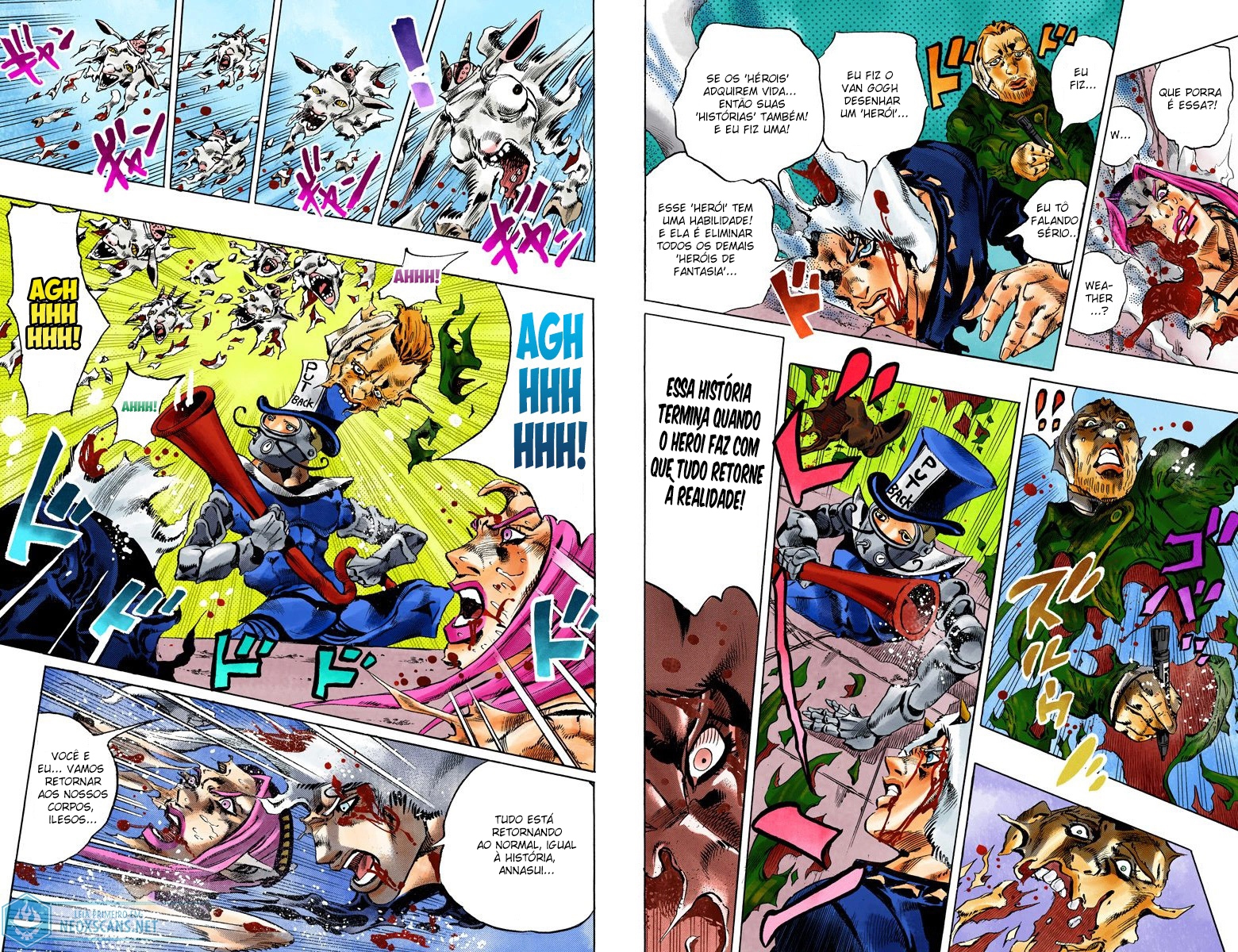 JoJo’s Bizarre Adventure Part 6: Stone Ocean (Colored Edition) Capítulo 110 Página 9