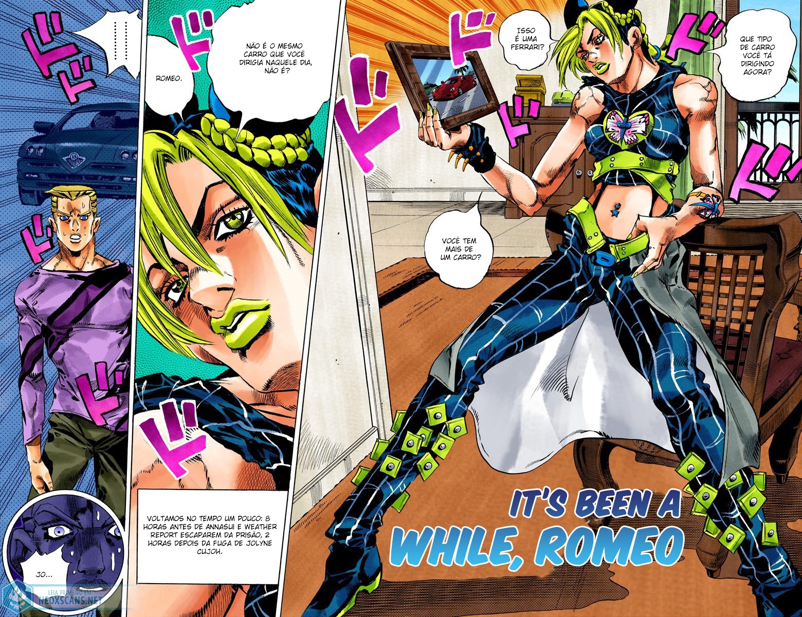 JoJo’s Bizarre Adventure Part 6: Stone Ocean (Colored Edition) Capítulo 111 Página 3