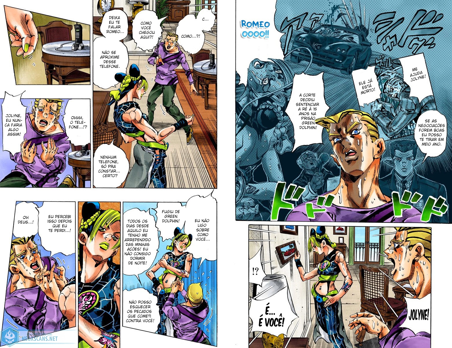 JoJo’s Bizarre Adventure Part 6: Stone Ocean (Colored Edition) Capítulo 111 Página 4