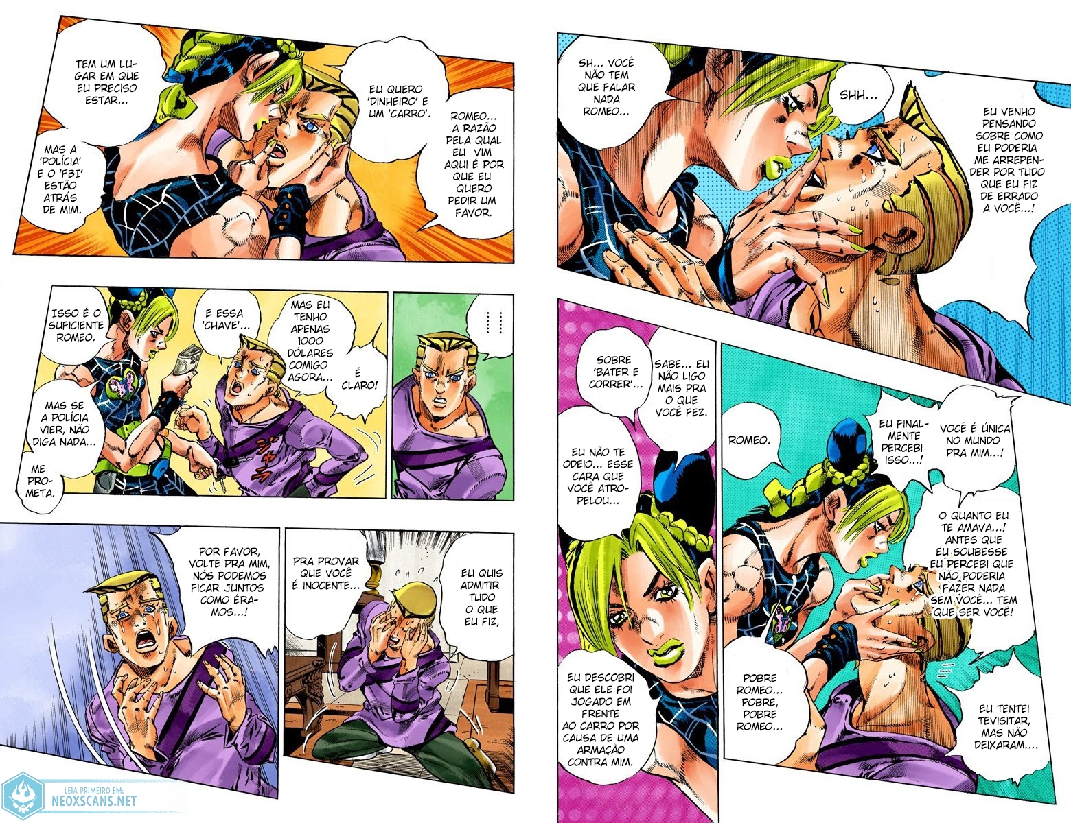JoJo’s Bizarre Adventure Part 6: Stone Ocean (Colored Edition) Capítulo 111 Página 5