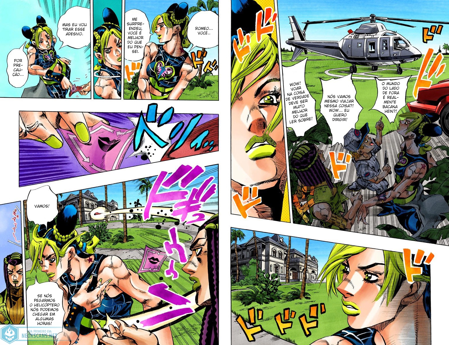 JoJo’s Bizarre Adventure Part 6: Stone Ocean (Colored Edition) Capítulo 111 Página 9