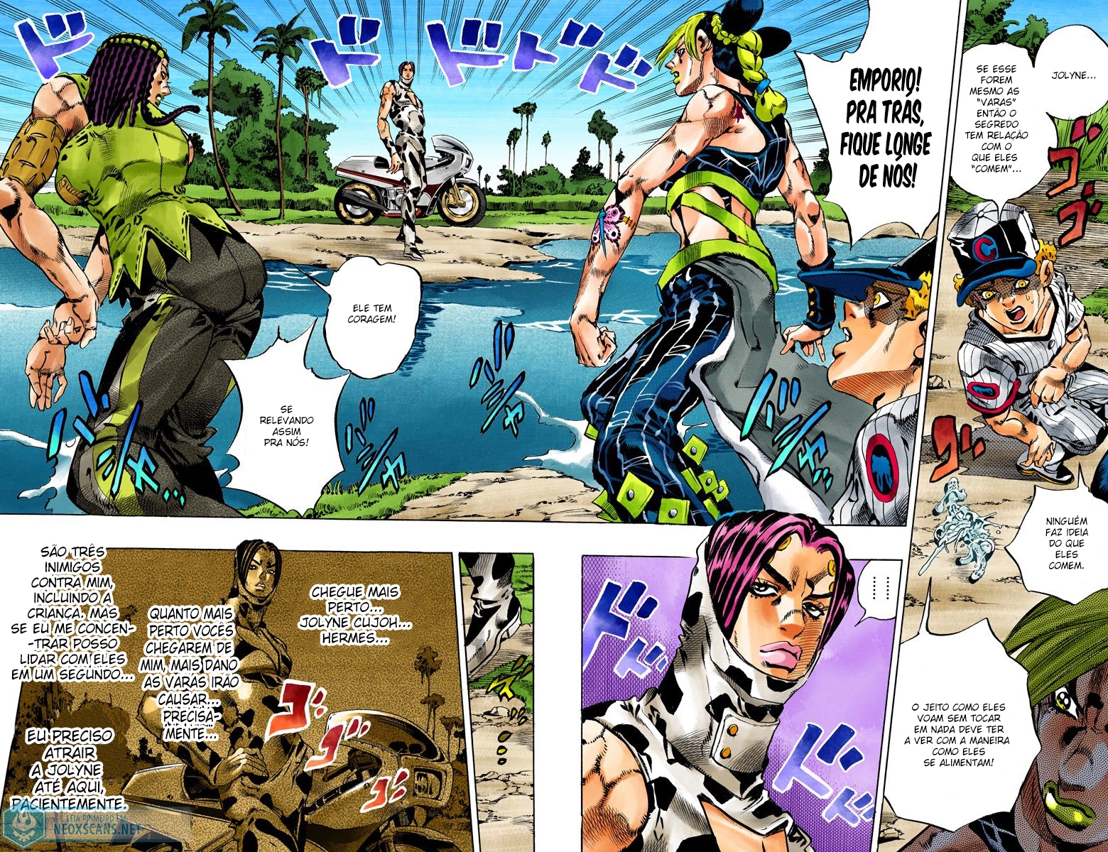JoJo’s Bizarre Adventure Part 6: Stone Ocean (Colored Edition) Capítulo 114 Página 3