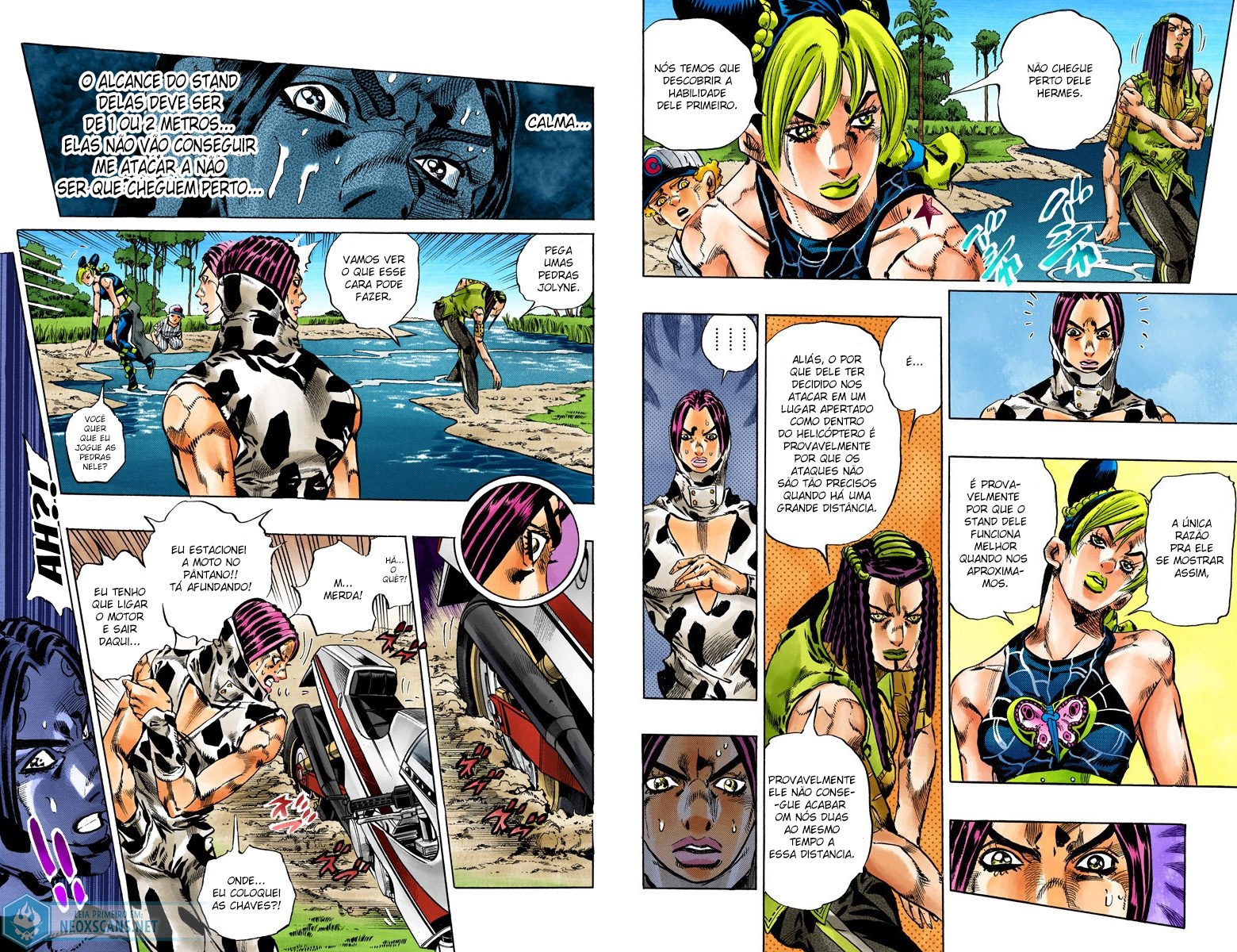 JoJo’s Bizarre Adventure Part 6: Stone Ocean (Colored Edition) Capítulo 114 Página 4