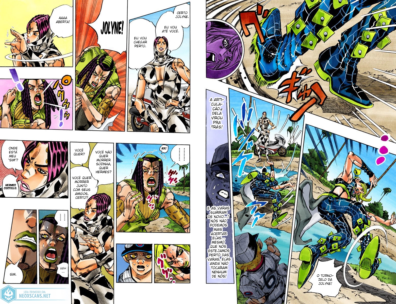 JoJo’s Bizarre Adventure Part 6: Stone Ocean (Colored Edition) Capítulo 115 Página 4