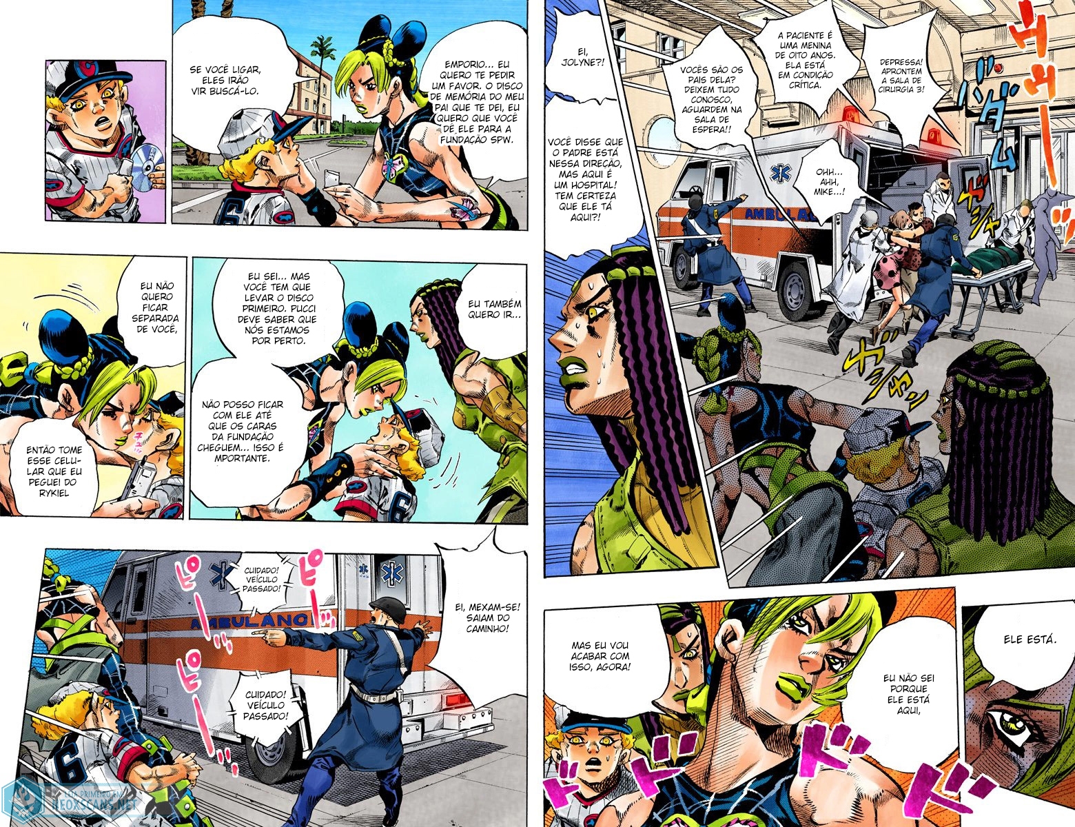 JoJo’s Bizarre Adventure Part 6: Stone Ocean (Colored Edition) Capítulo 118 Página 4