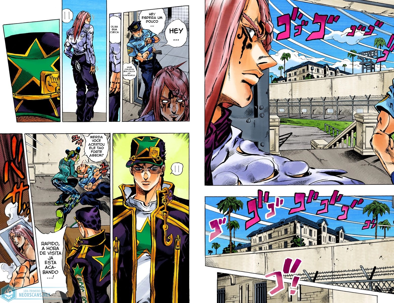 JoJo’s Bizarre Adventure Part 6: Stone Ocean (Colored Edition) Capítulo 12 Página 4
