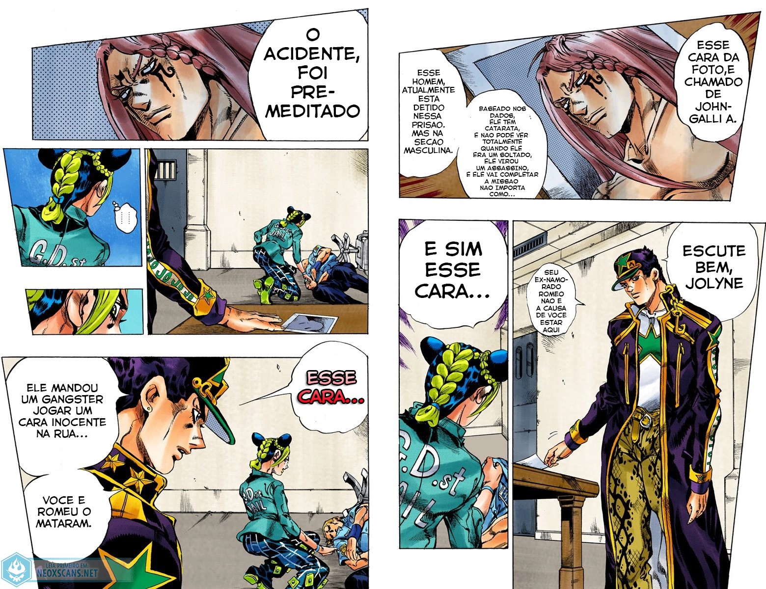JoJo’s Bizarre Adventure Part 6: Stone Ocean (Colored Edition) Capítulo 12 Página 5
