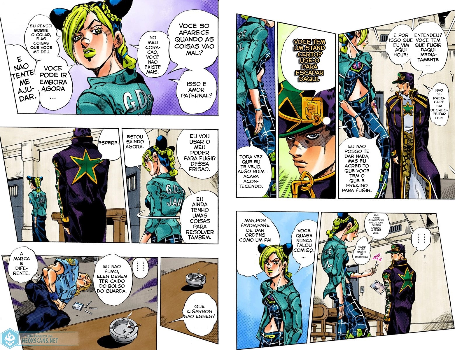 JoJo’s Bizarre Adventure Part 6: Stone Ocean (Colored Edition) Capítulo 12 Página 7