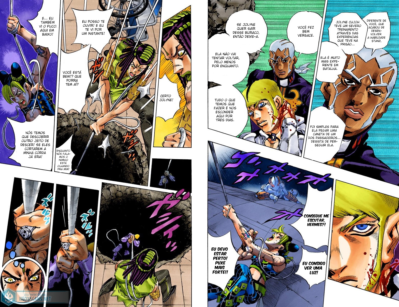 JoJo’s Bizarre Adventure Part 6: Stone Ocean (Colored Edition) Capítulo 120 Página 8